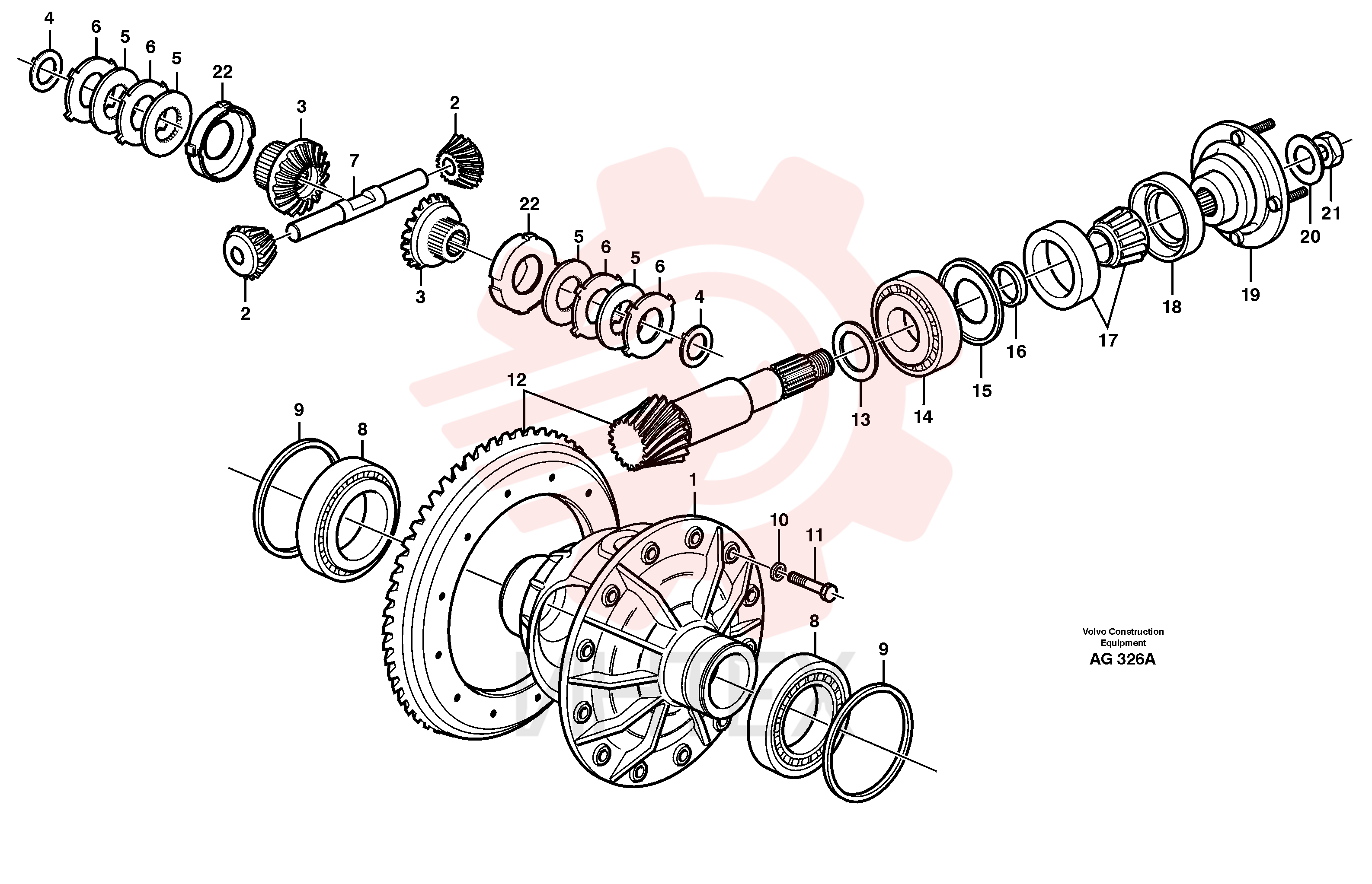 Spacer Ring VOE 11035678
