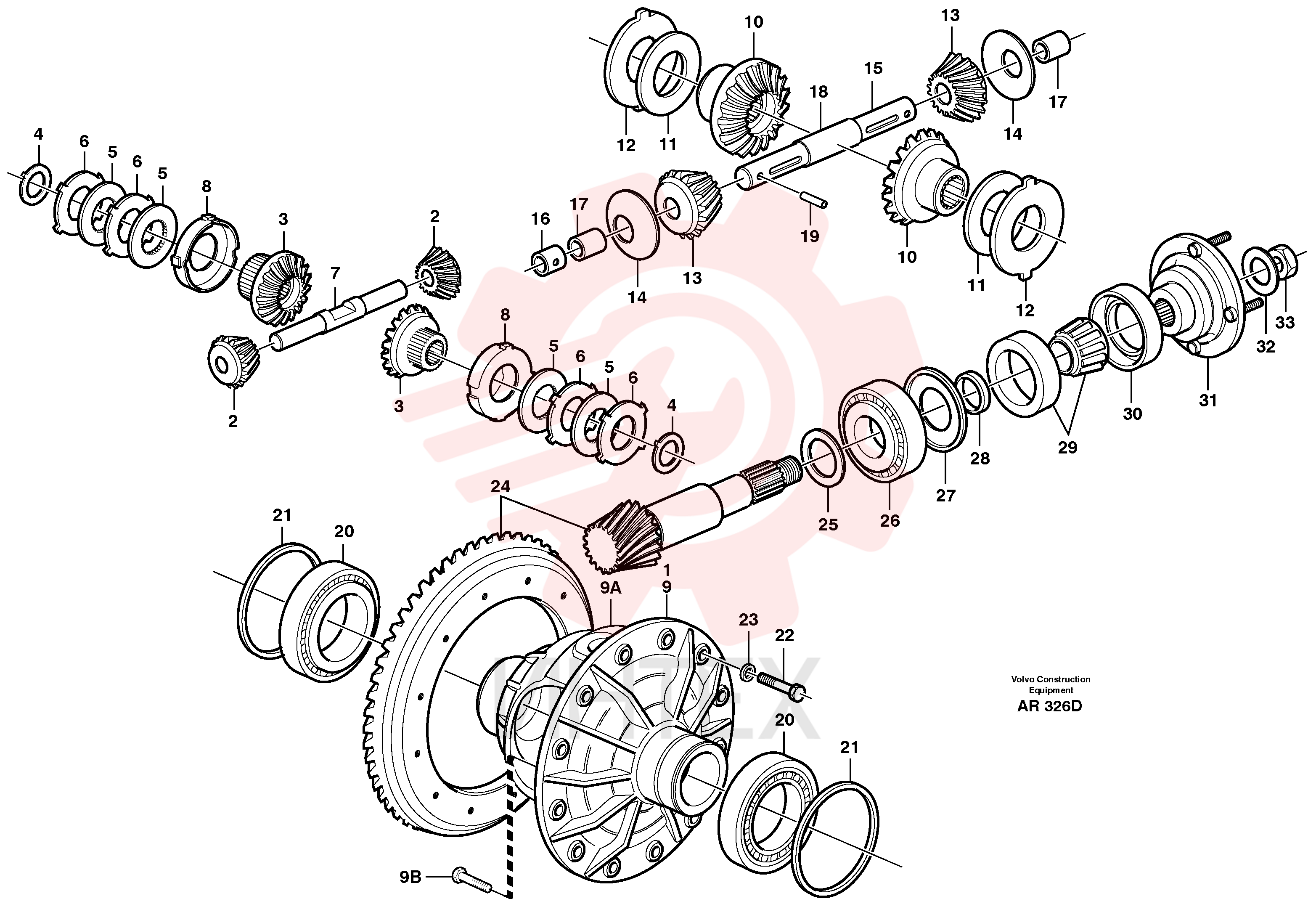 Spacer ring VOE 11035683