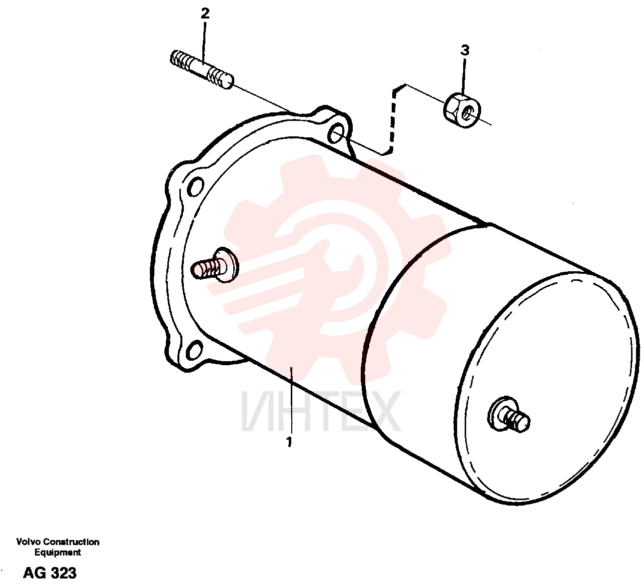 Starter Motor VOE 11702397