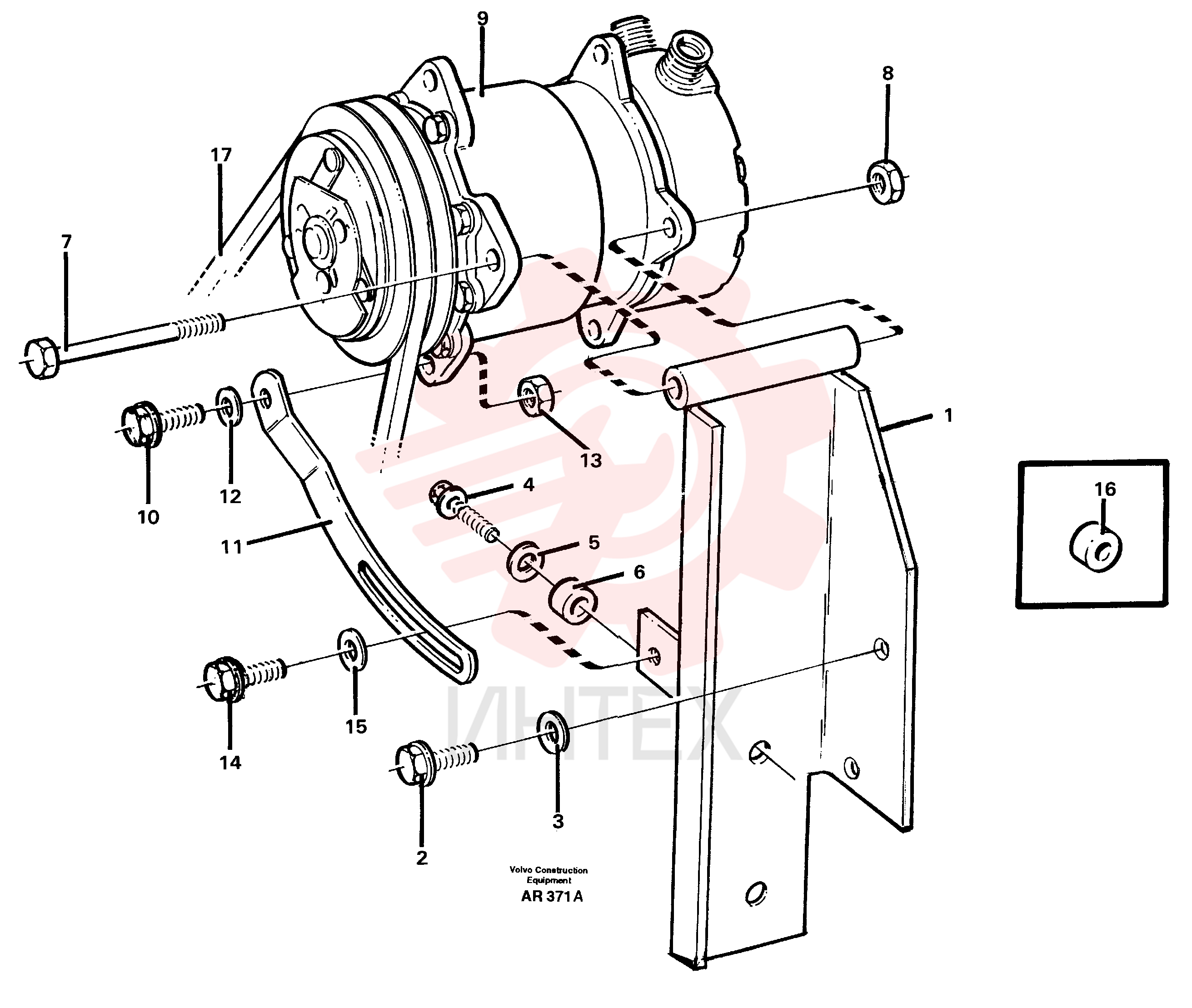 Tensioner VOE 11147237