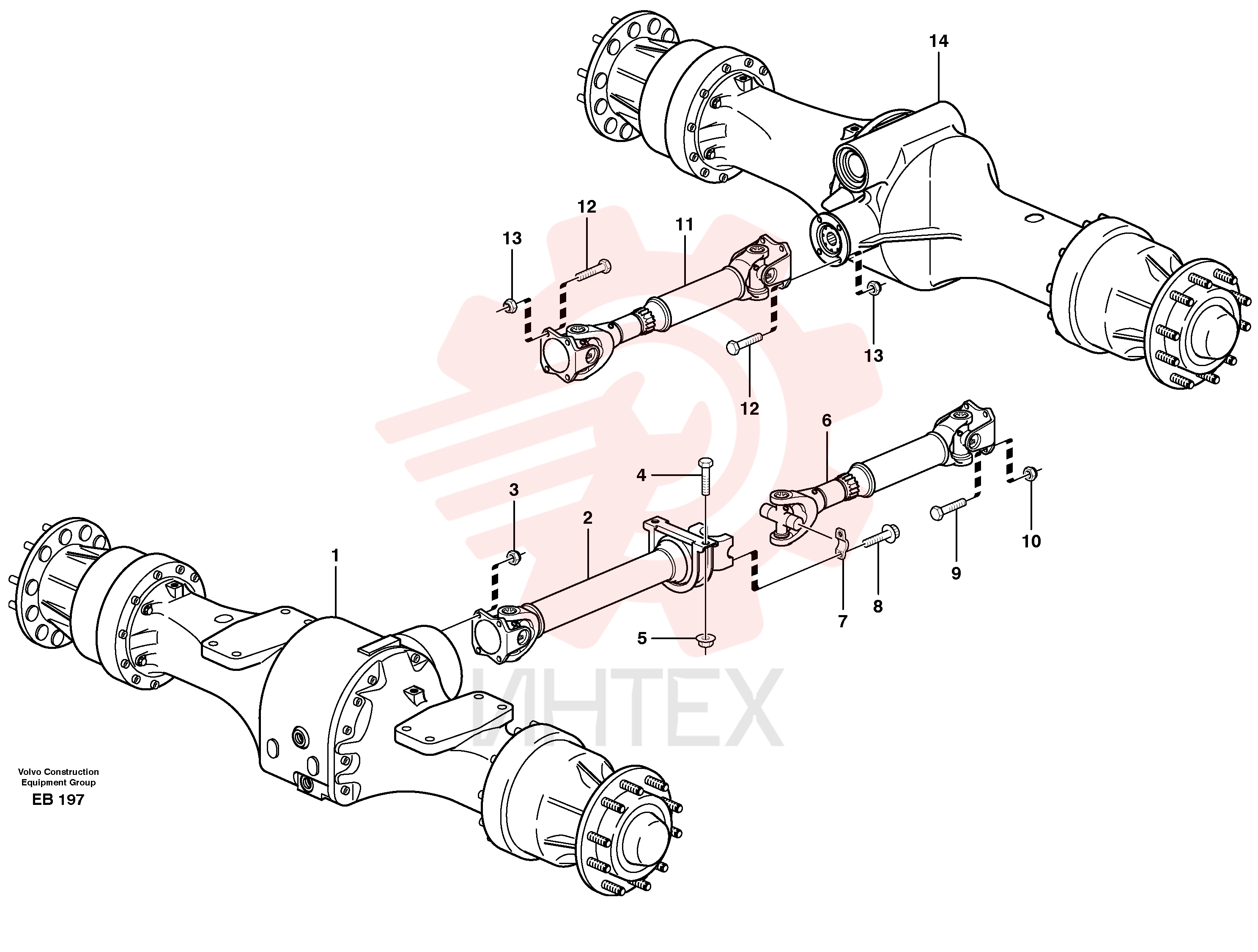 Lock nut VOE 981315