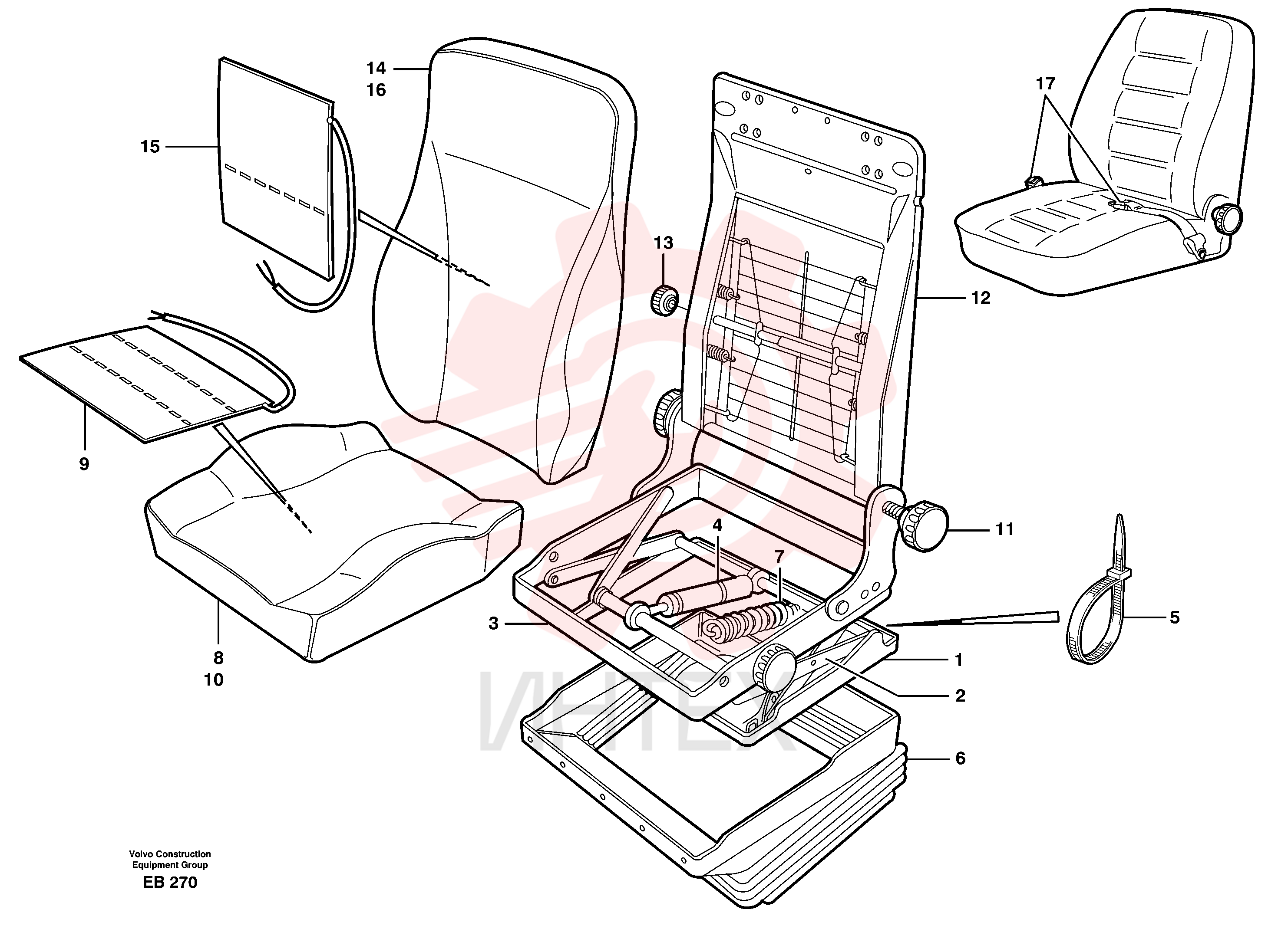 Operator seat