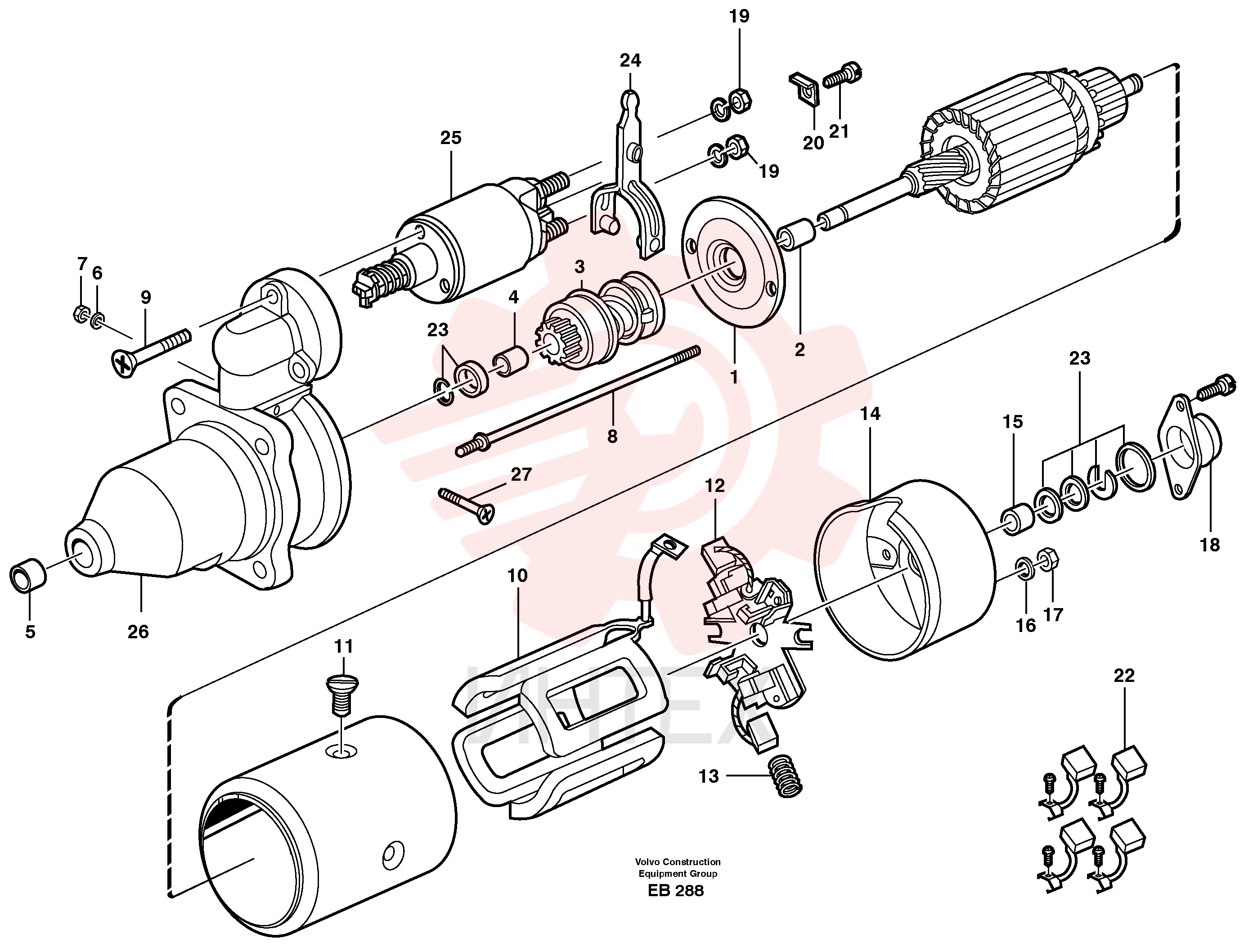 Starter motor