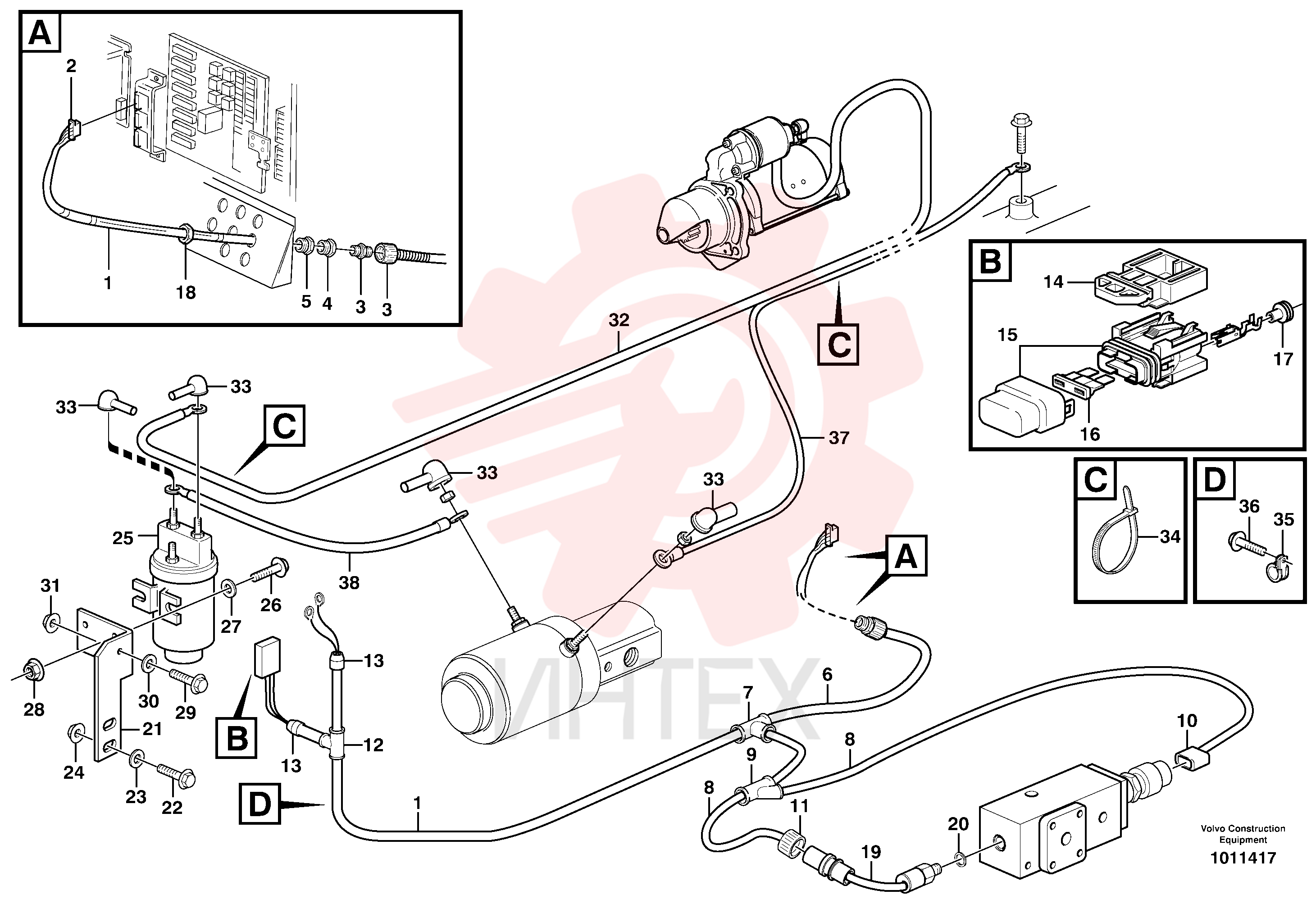 Cable harness