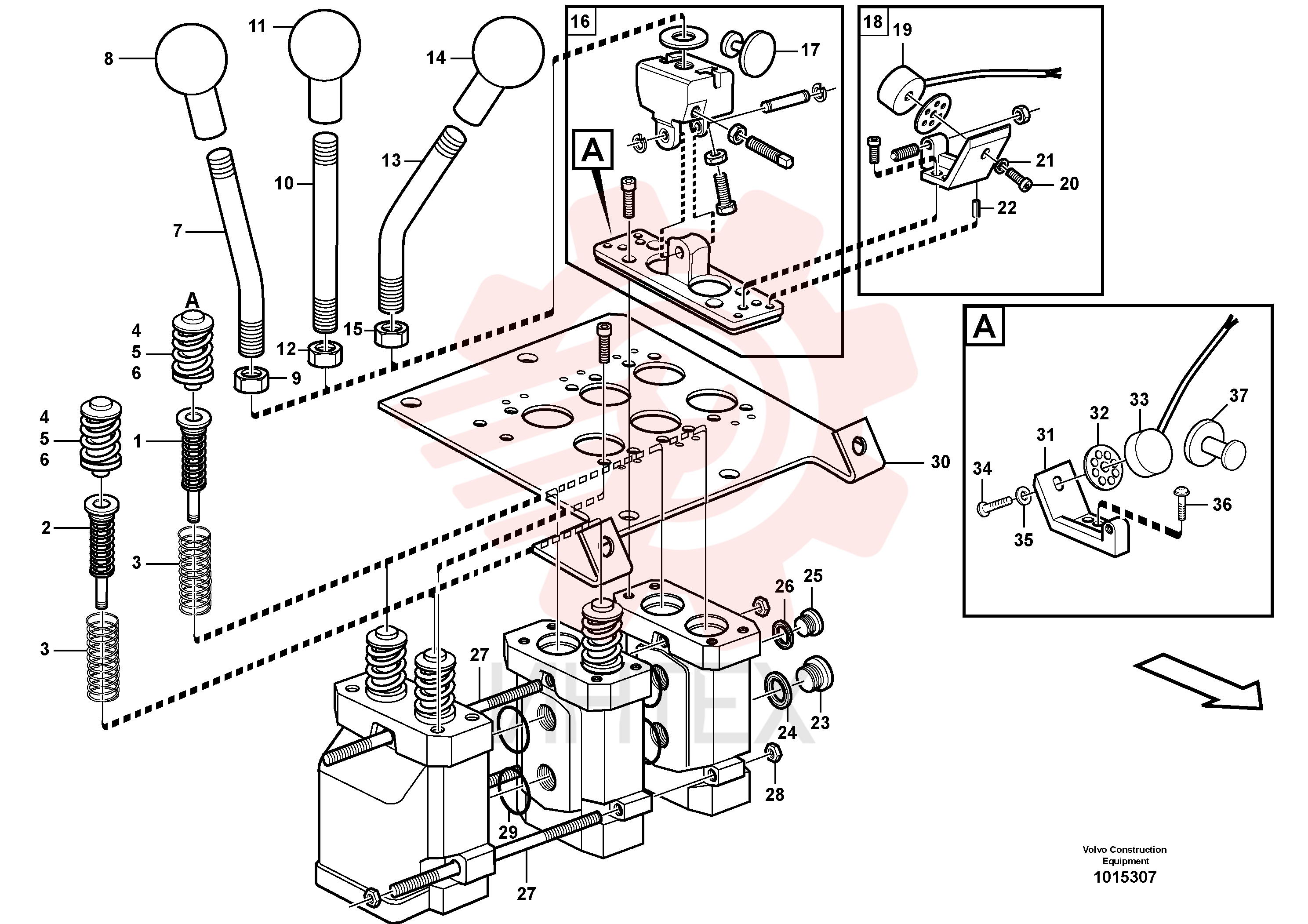 Servo valve VOE 11173135
