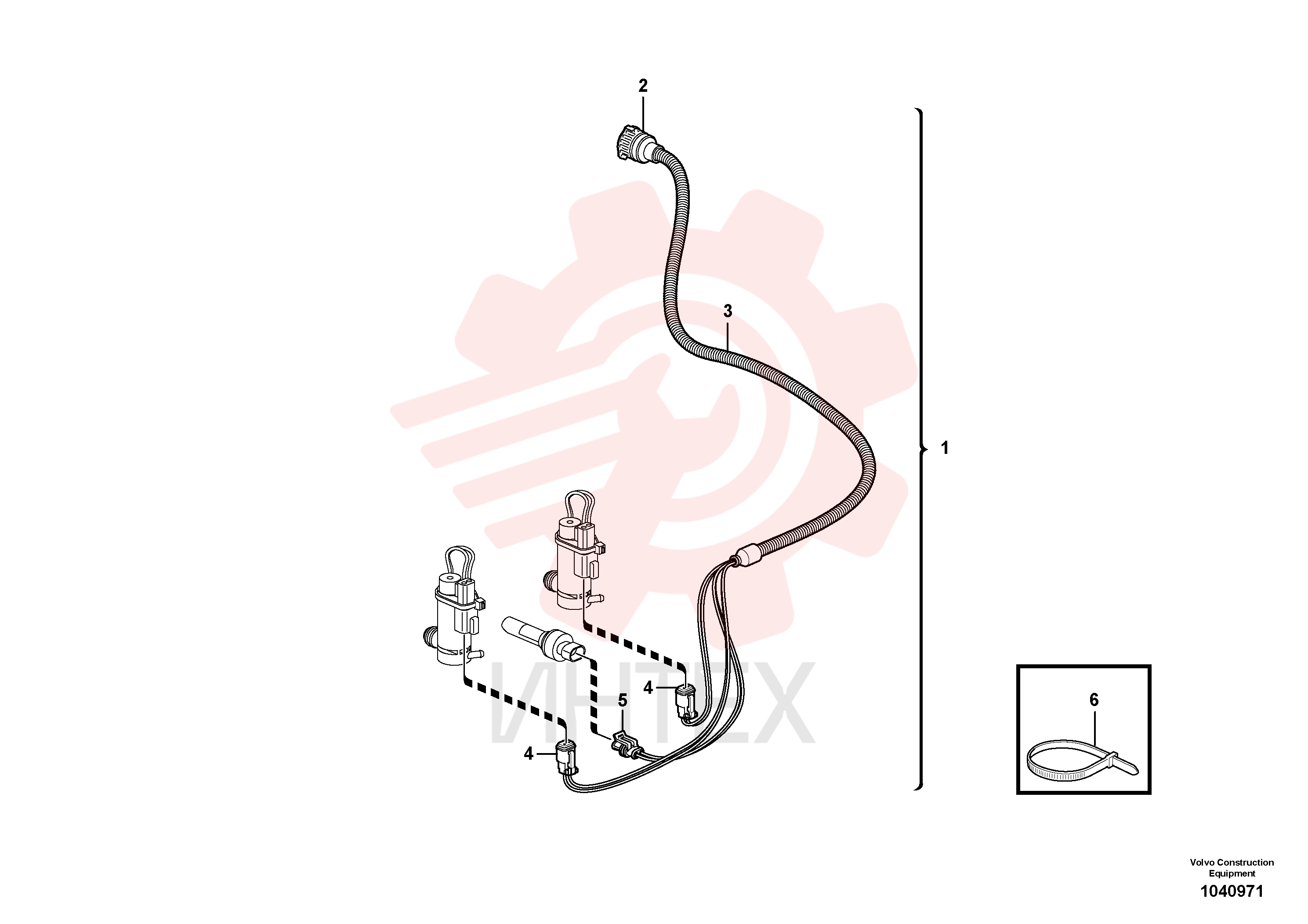Cable harness