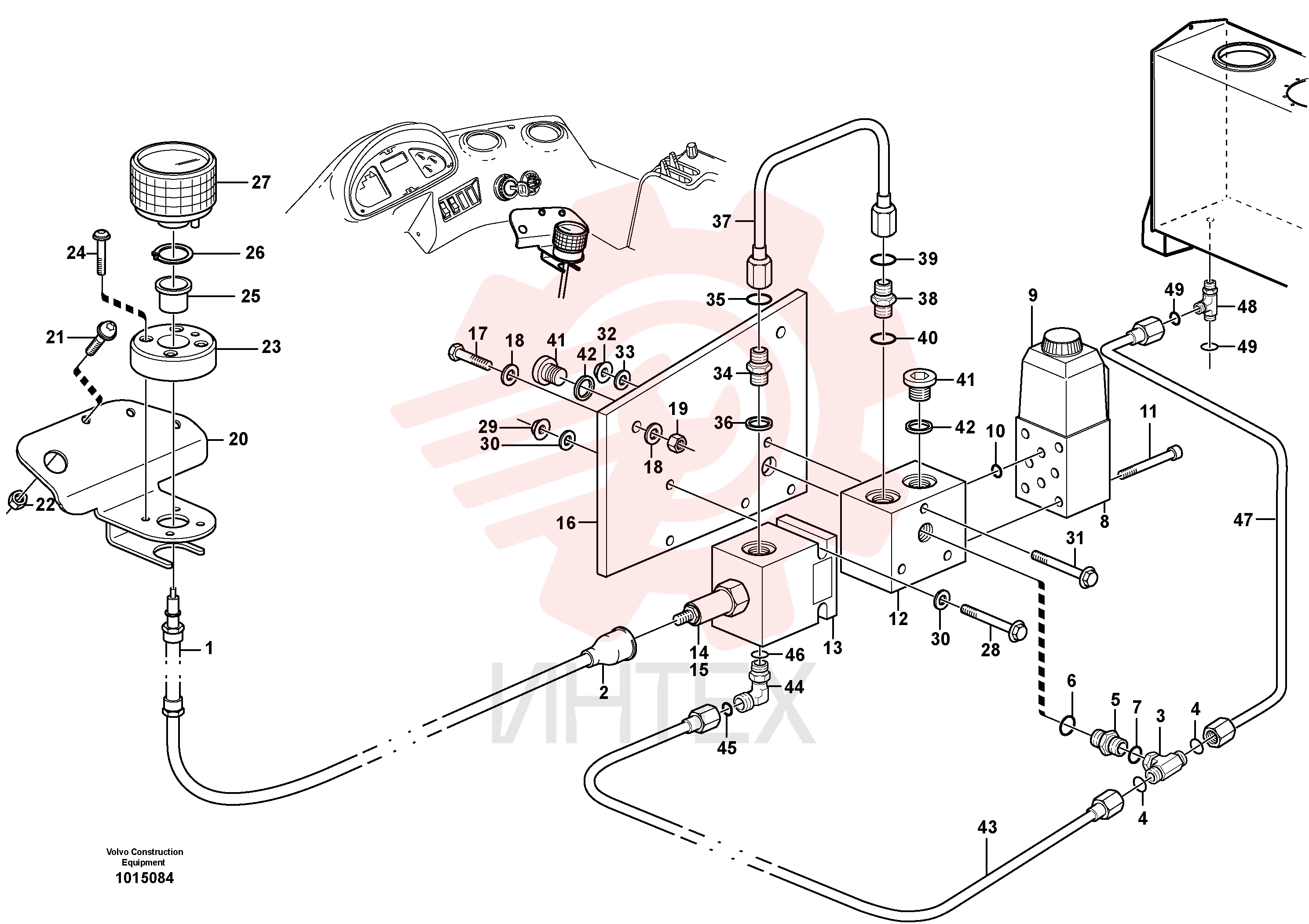 Control shaft