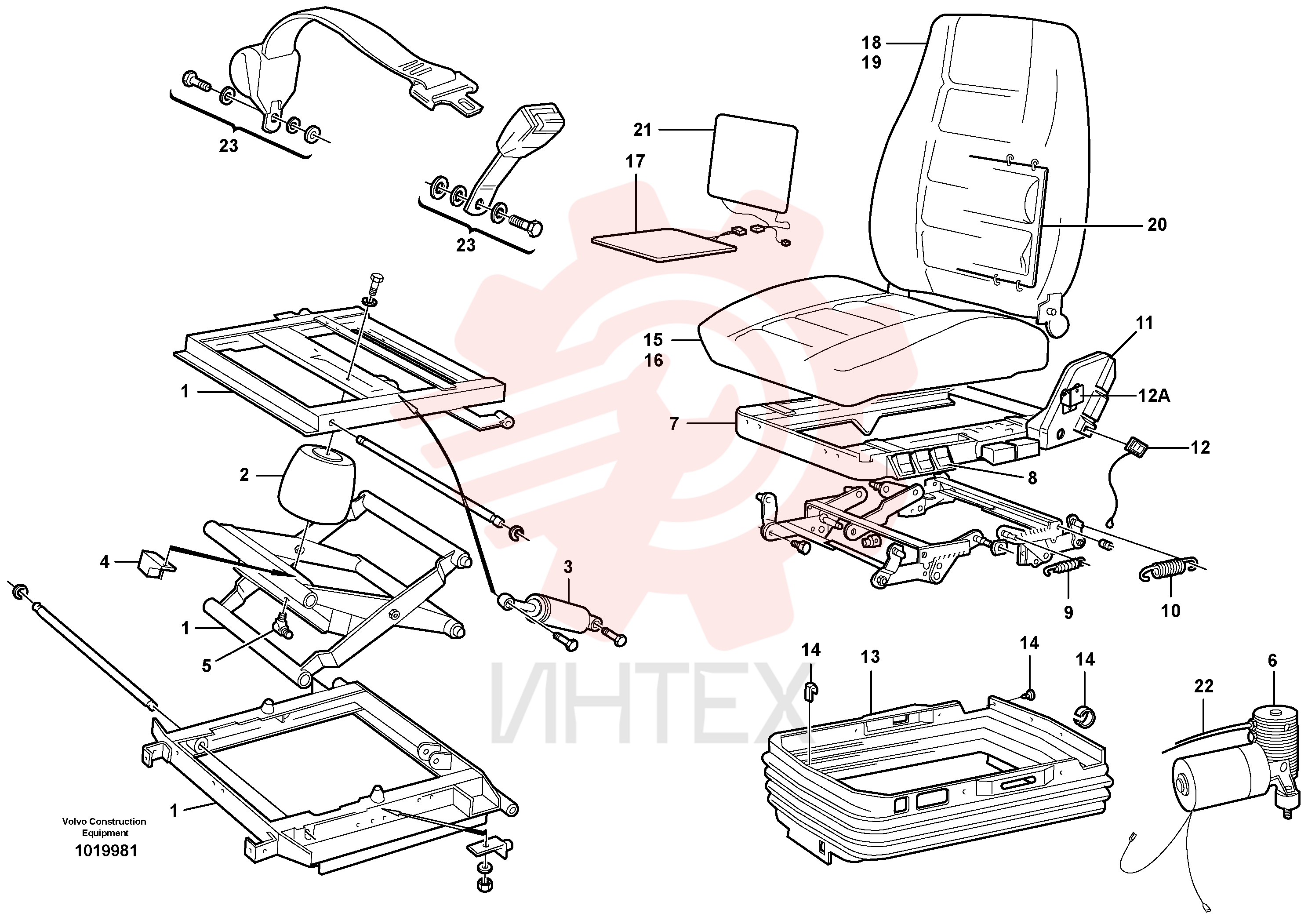 Seat frame