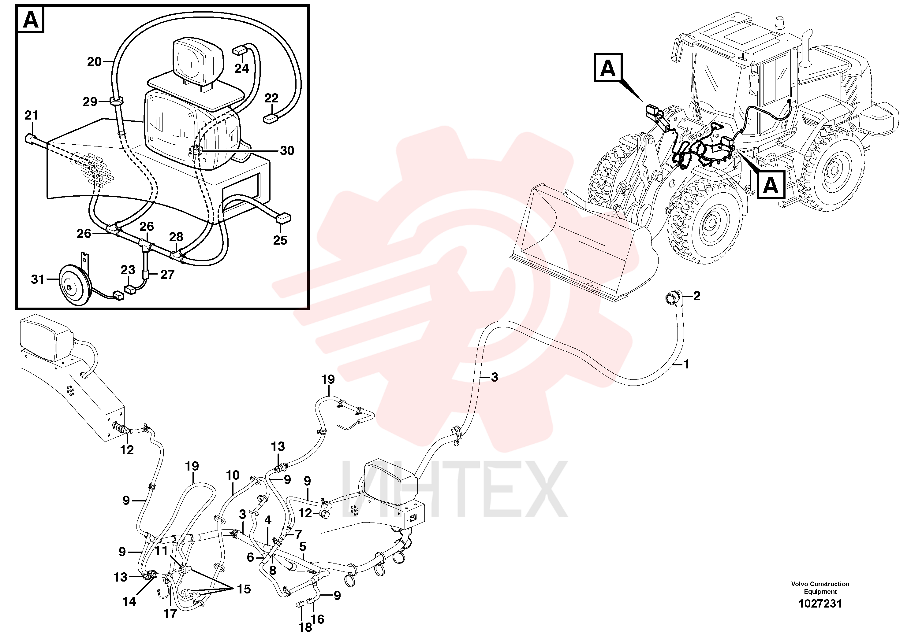 Cable harness