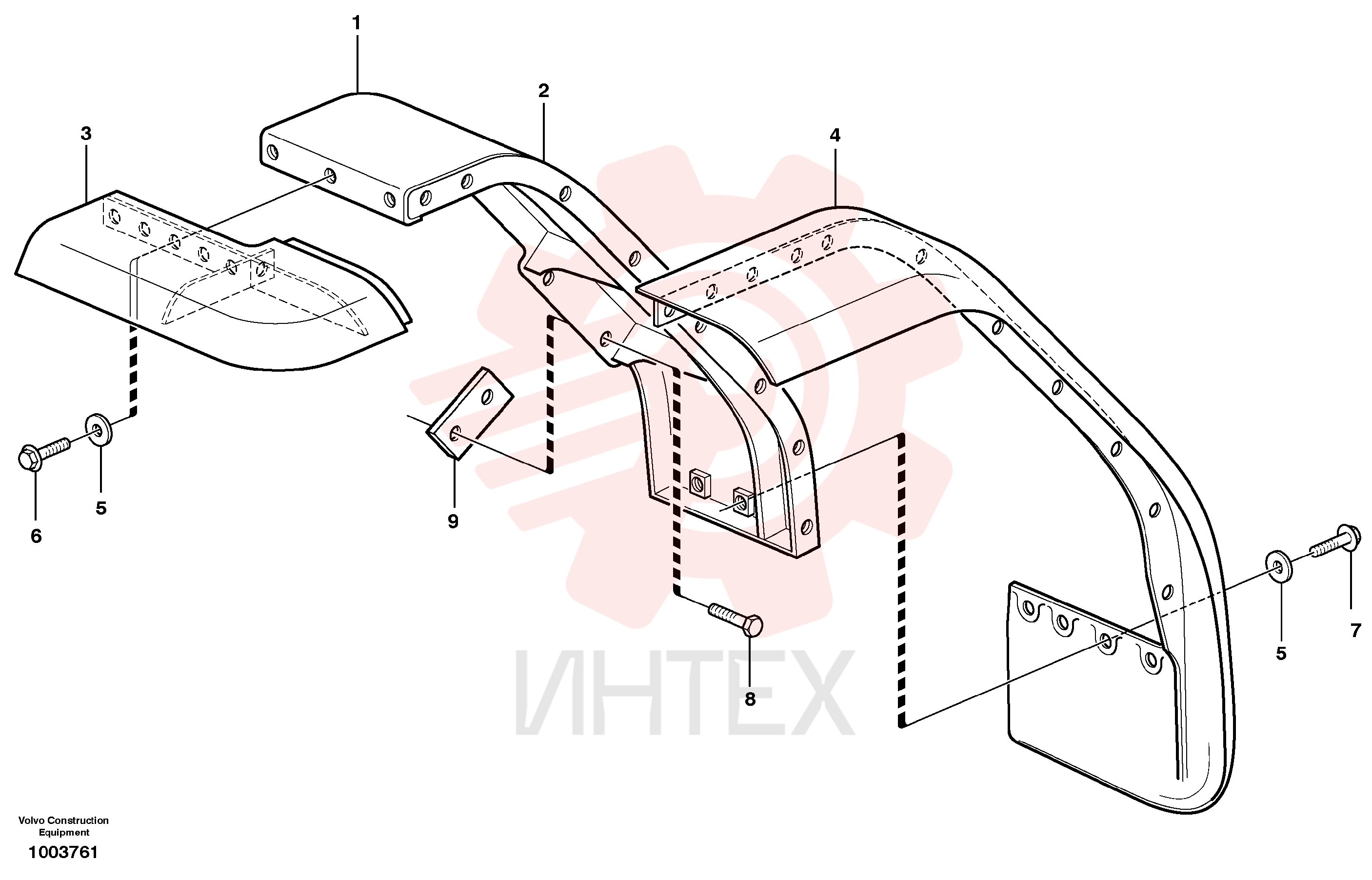 Front mudguard