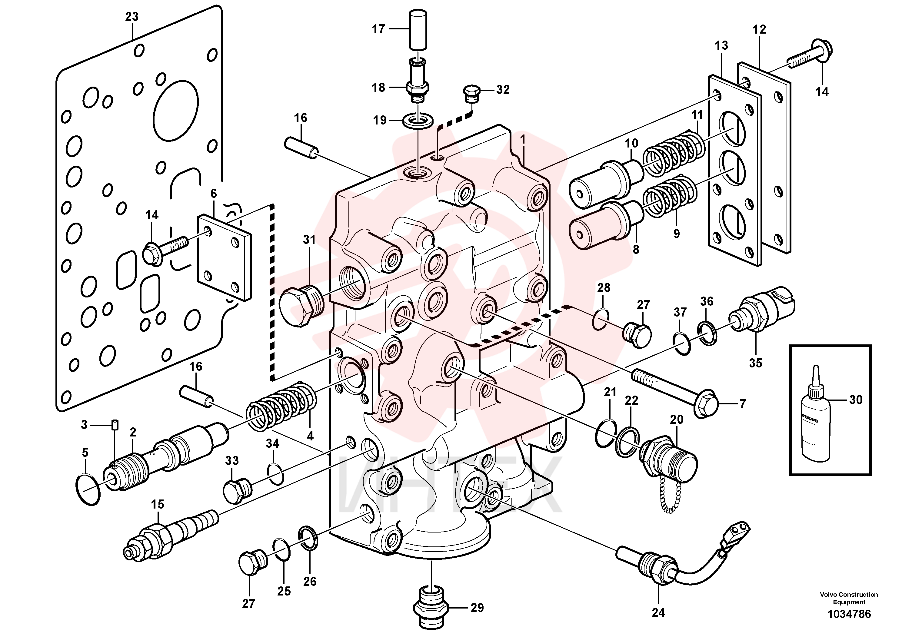 Pressure limiting valve