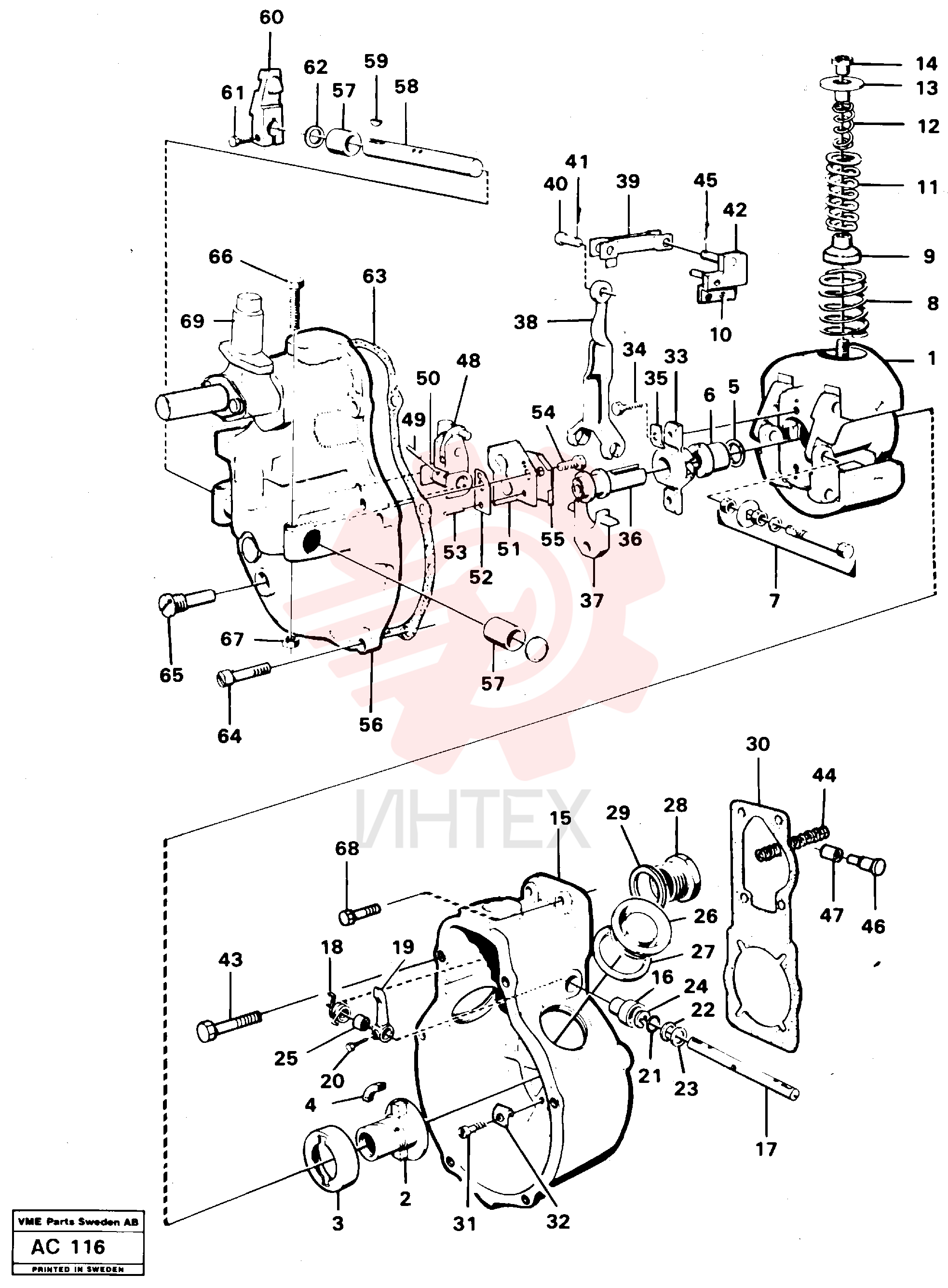 Centrifugal governor