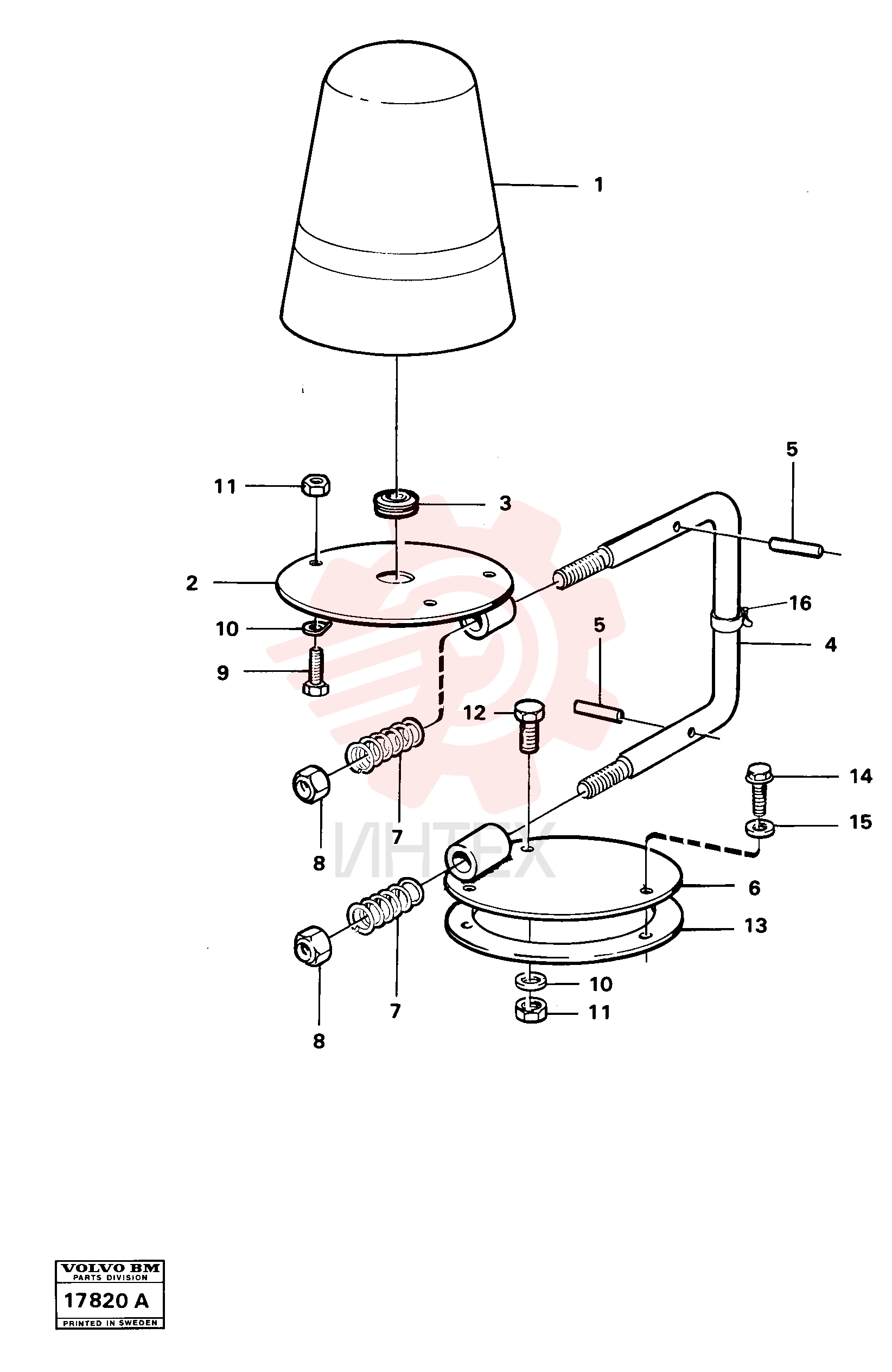 Holder, hinged