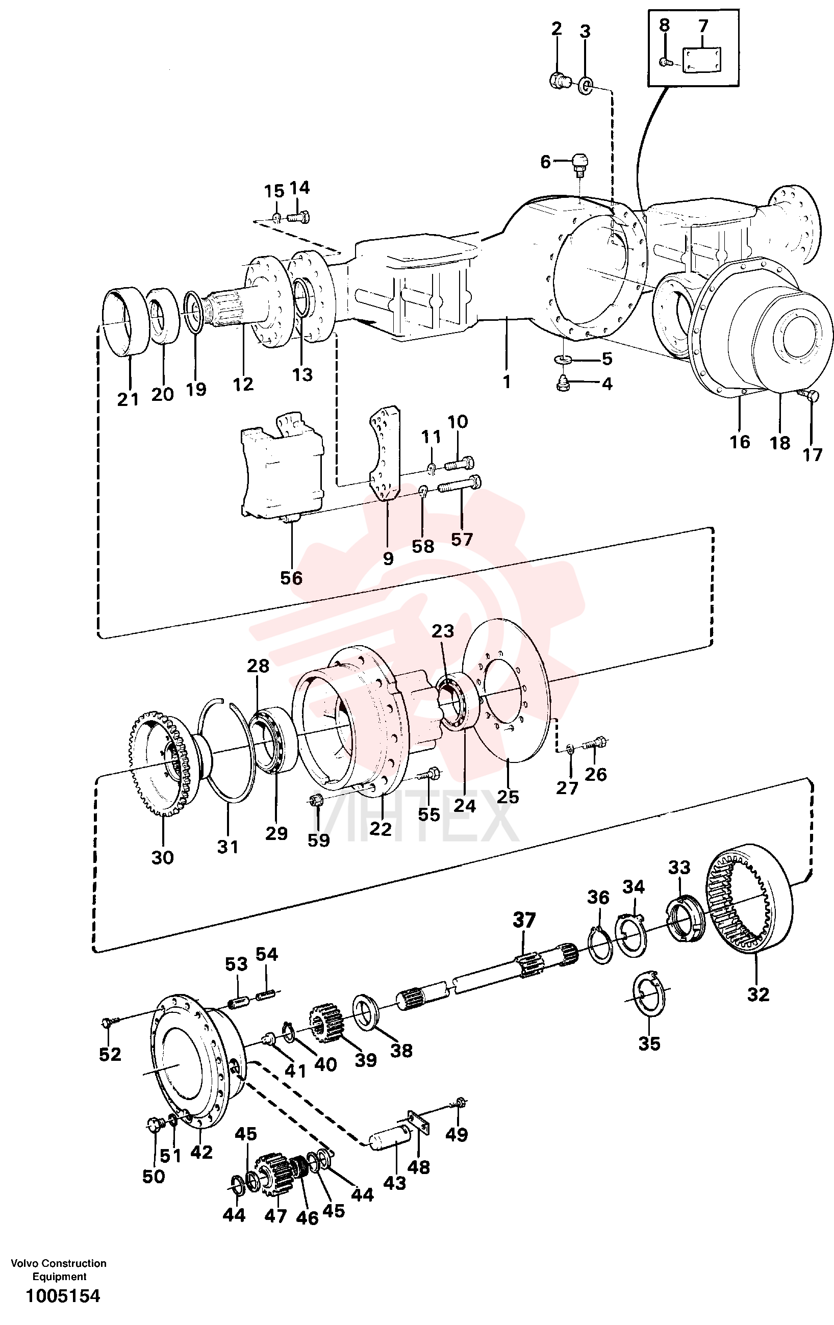 Planetary Axle