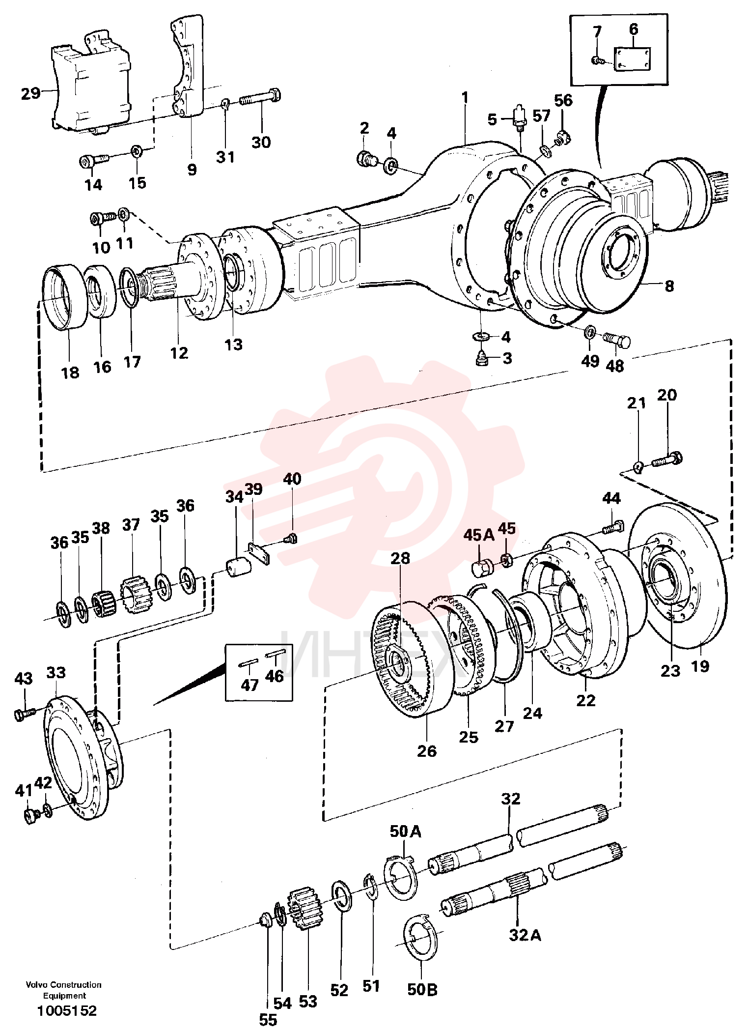 Подшипник VOE 7181607