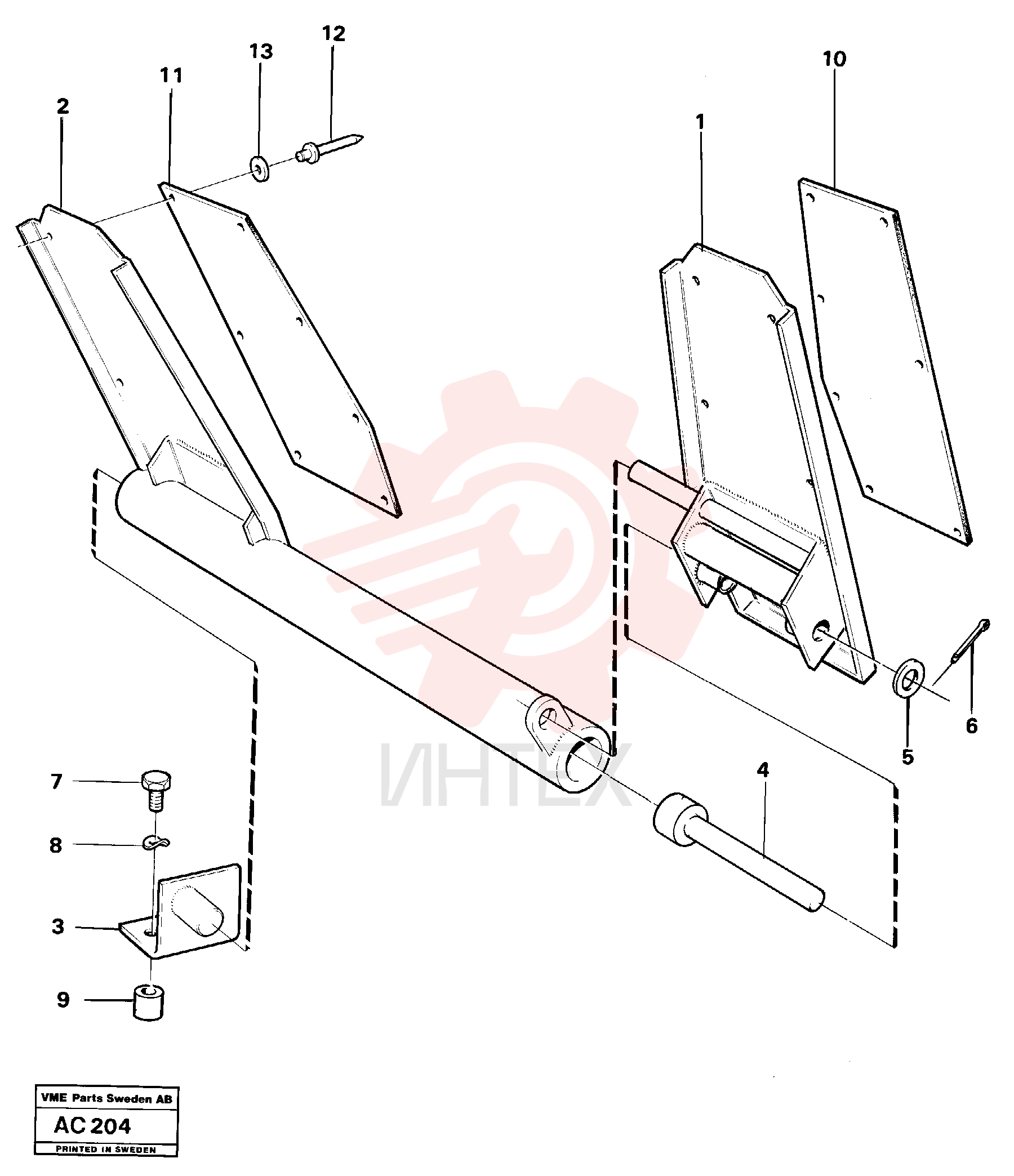 Rubber plate