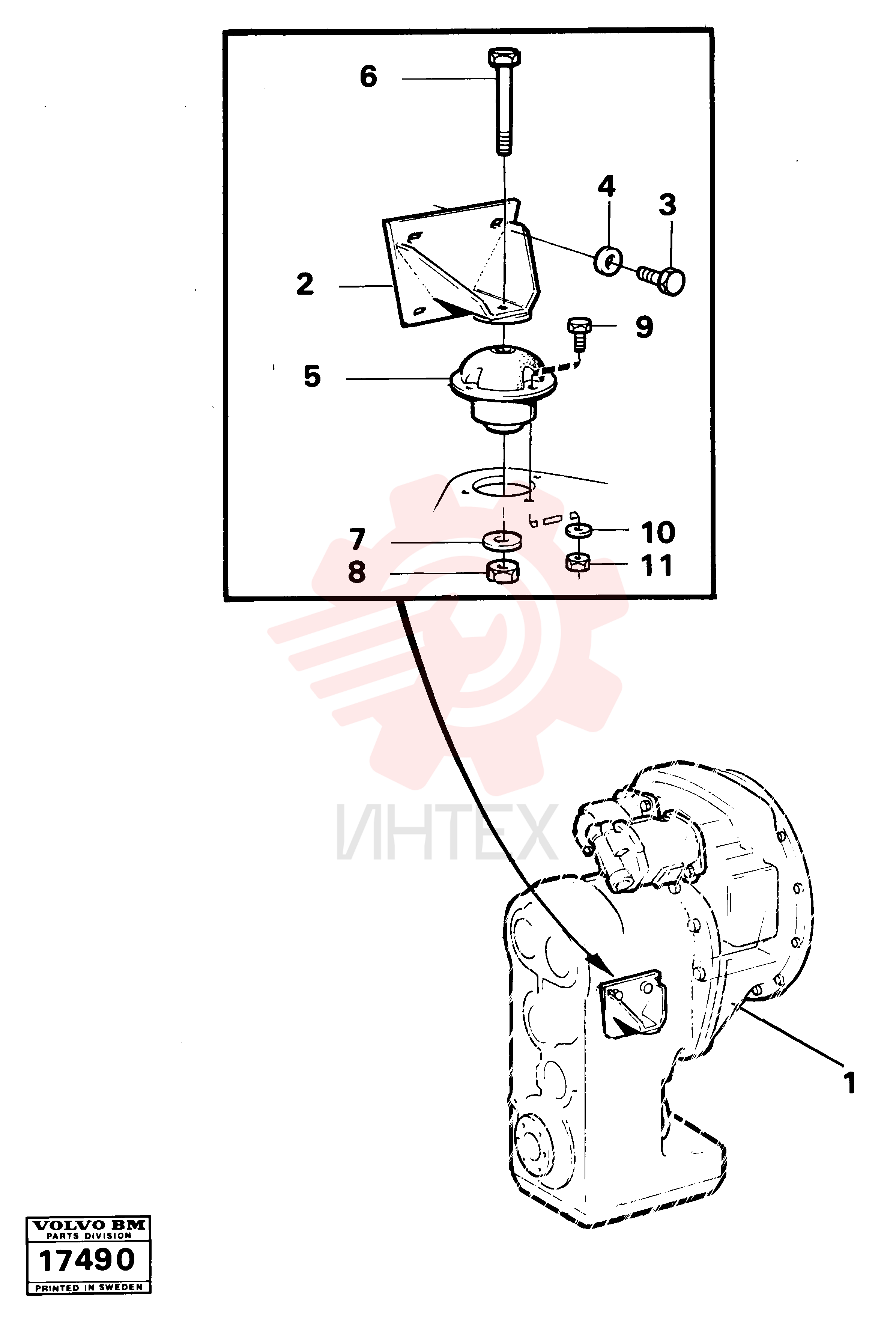 Шайба пружинная VOE 940280 (1)