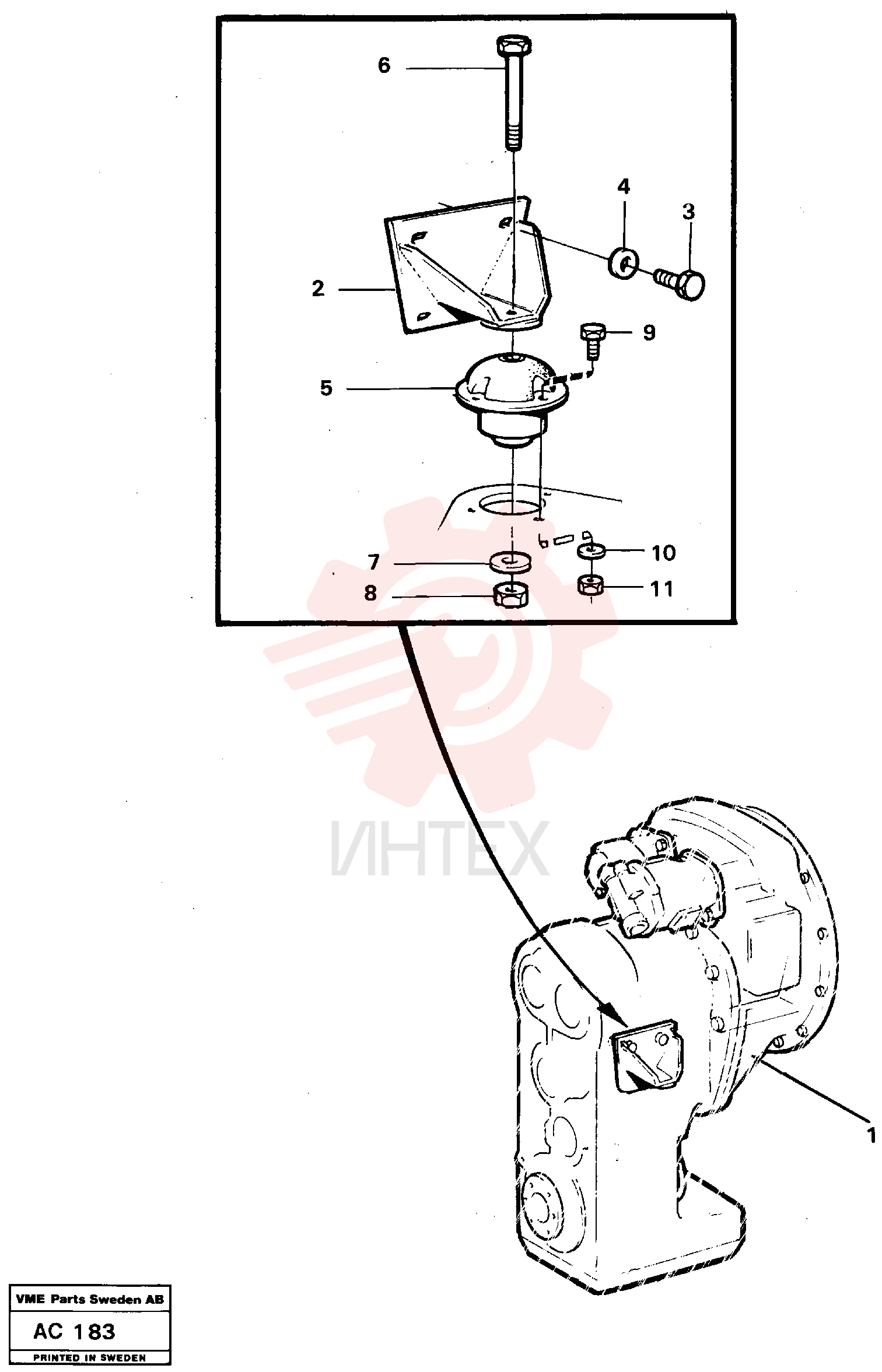 Шайба пружинная VOE 940280 (2)