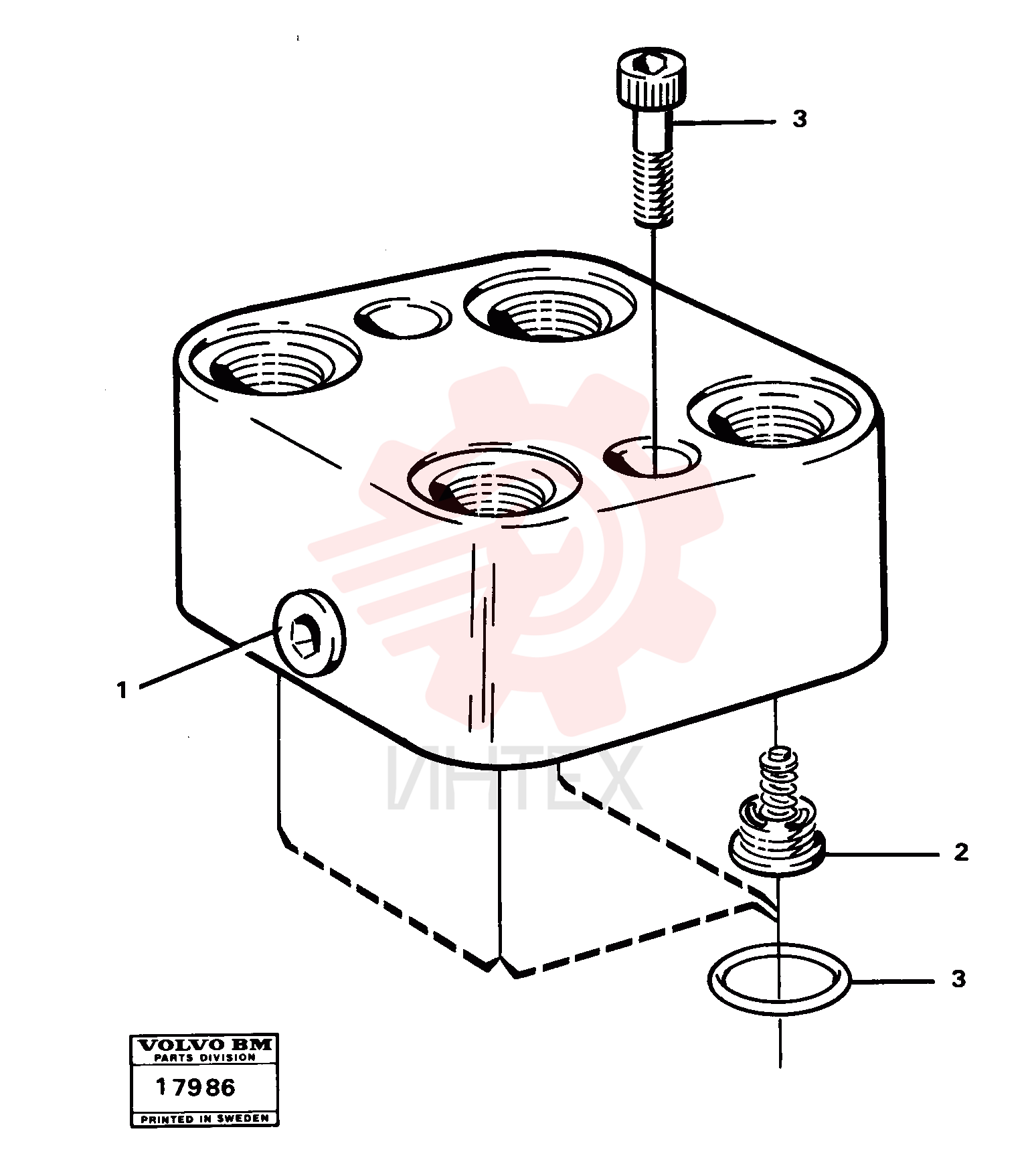 Valve Housing VOE 6648713 (1)