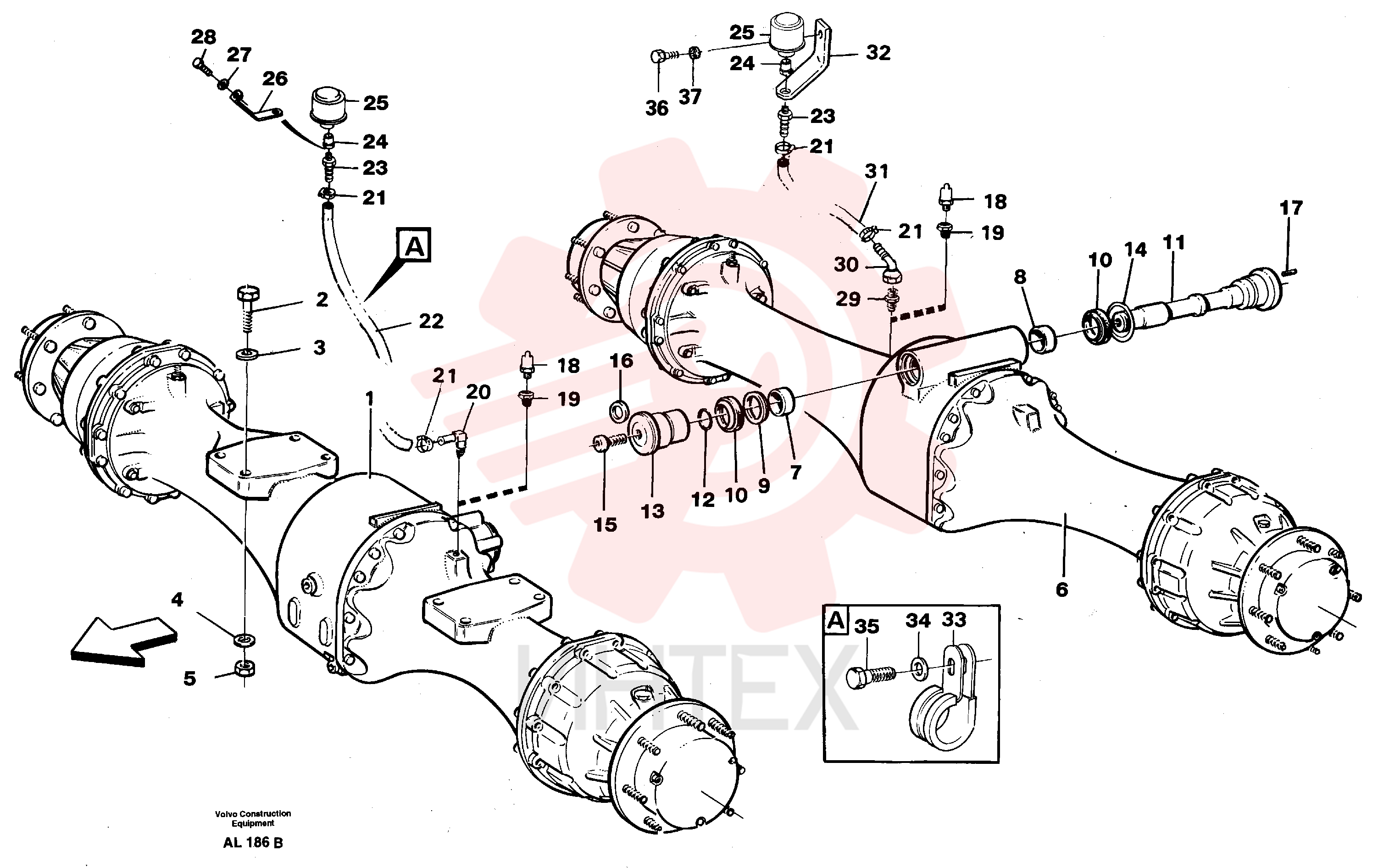 Planetary Axle