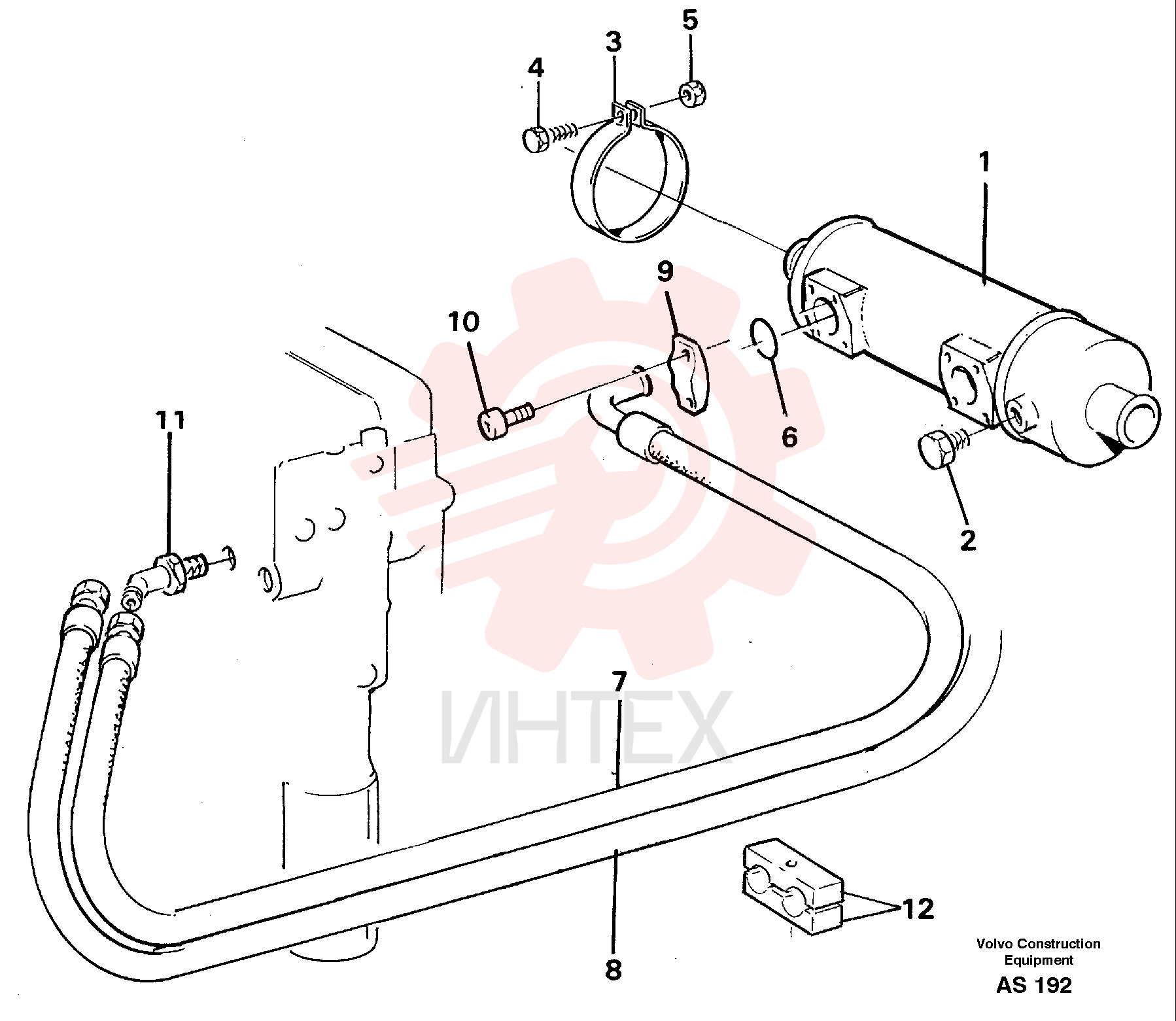 Back-up ring VOE 931219 (2)