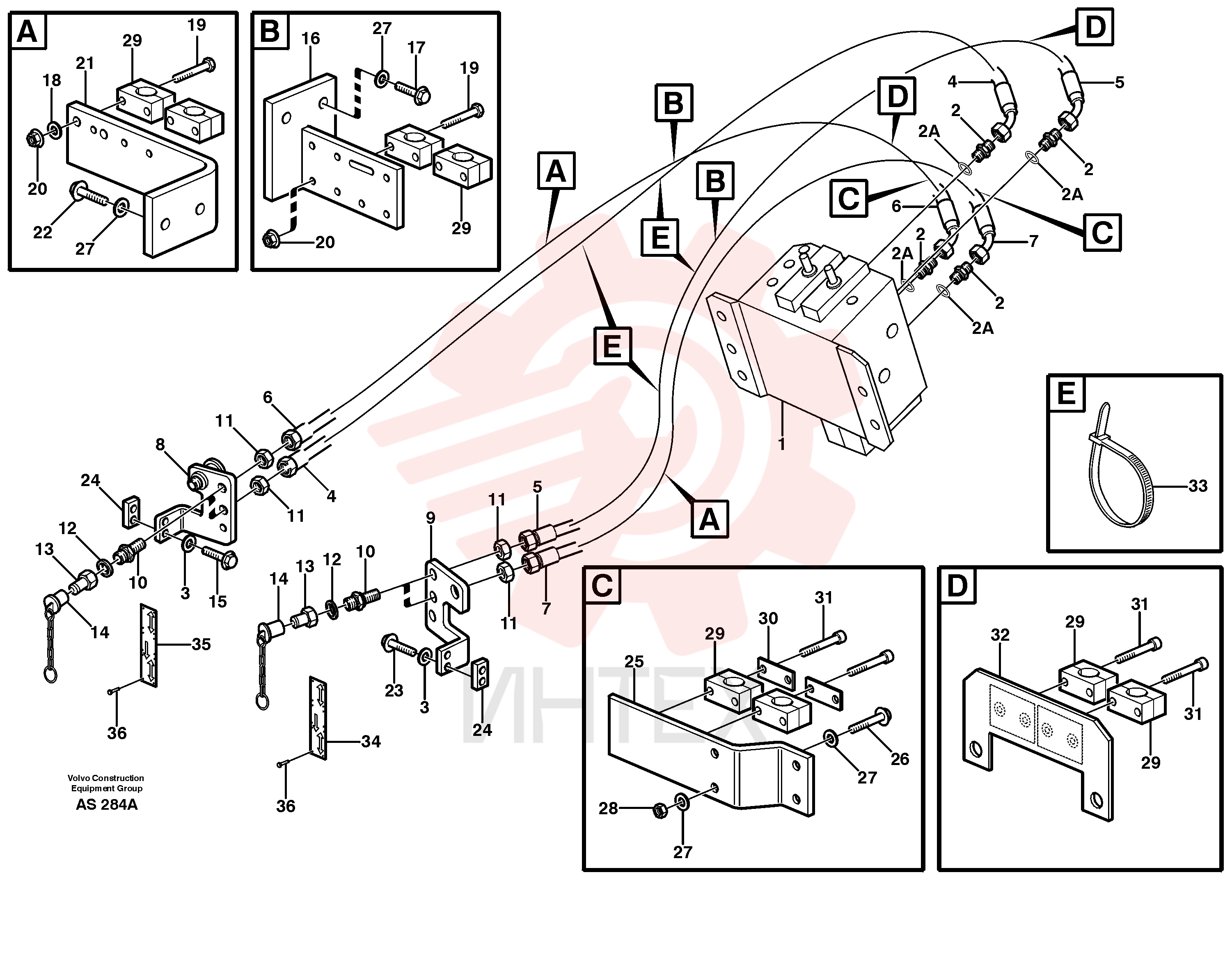 Back-up ring VOE 931218