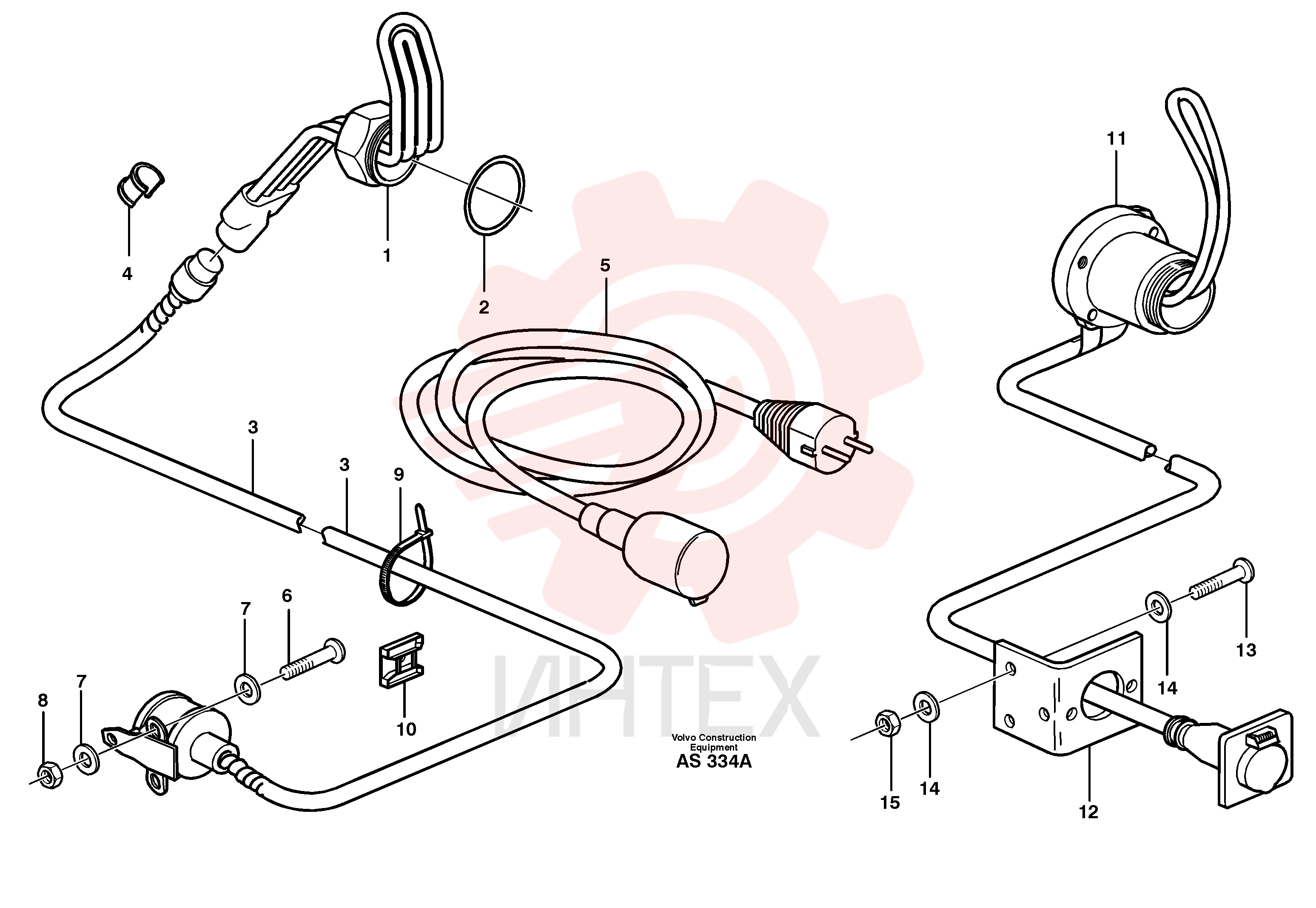 Engine heater kit VOE 11999526