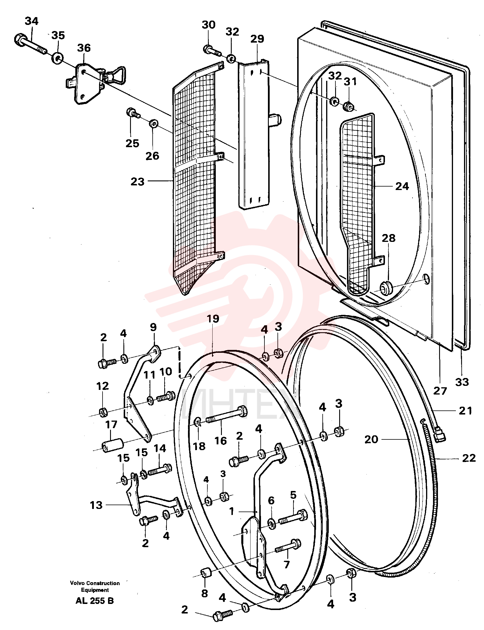 Fan Protector VOE 11091292