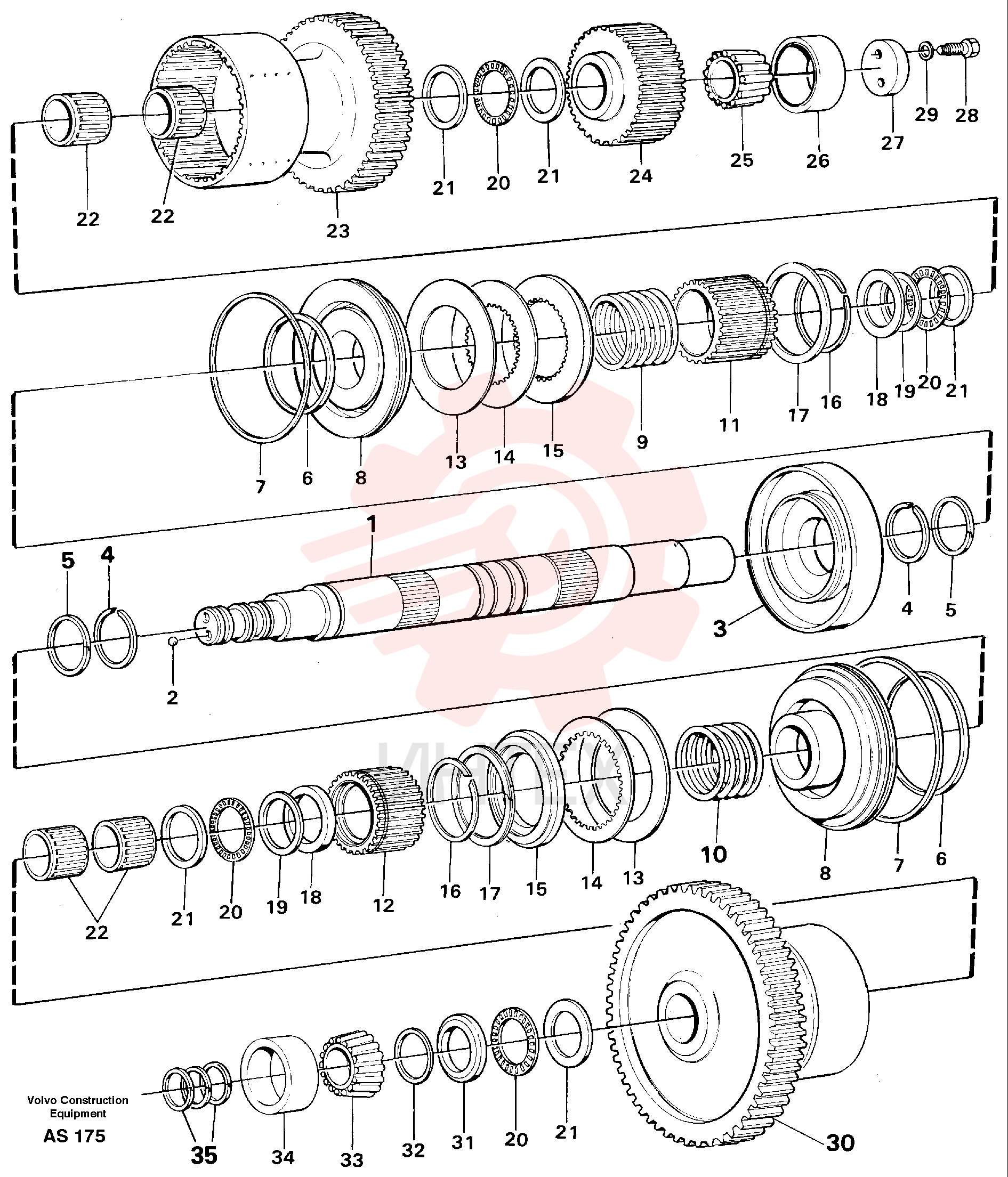 Hydr Clutch VOE 11036630
