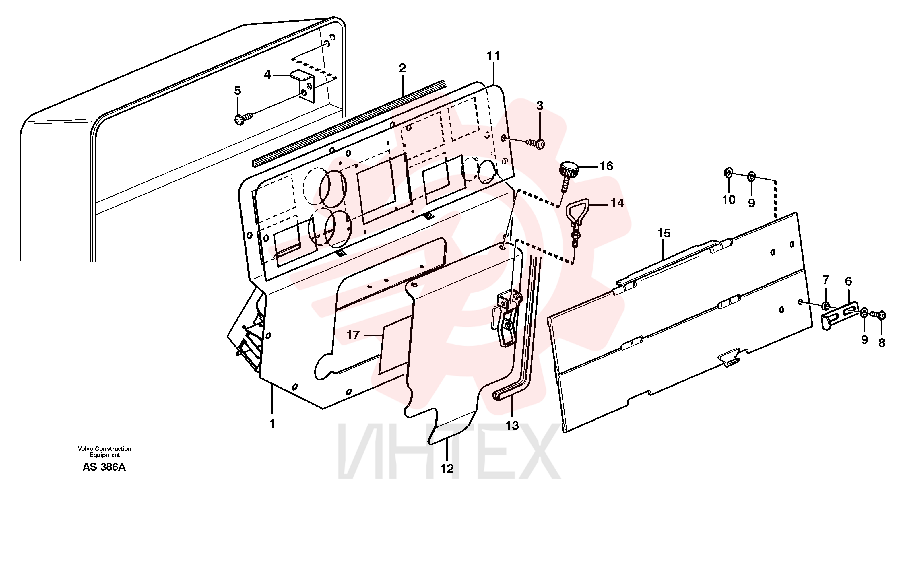 Instr Bracket VOE 11104914