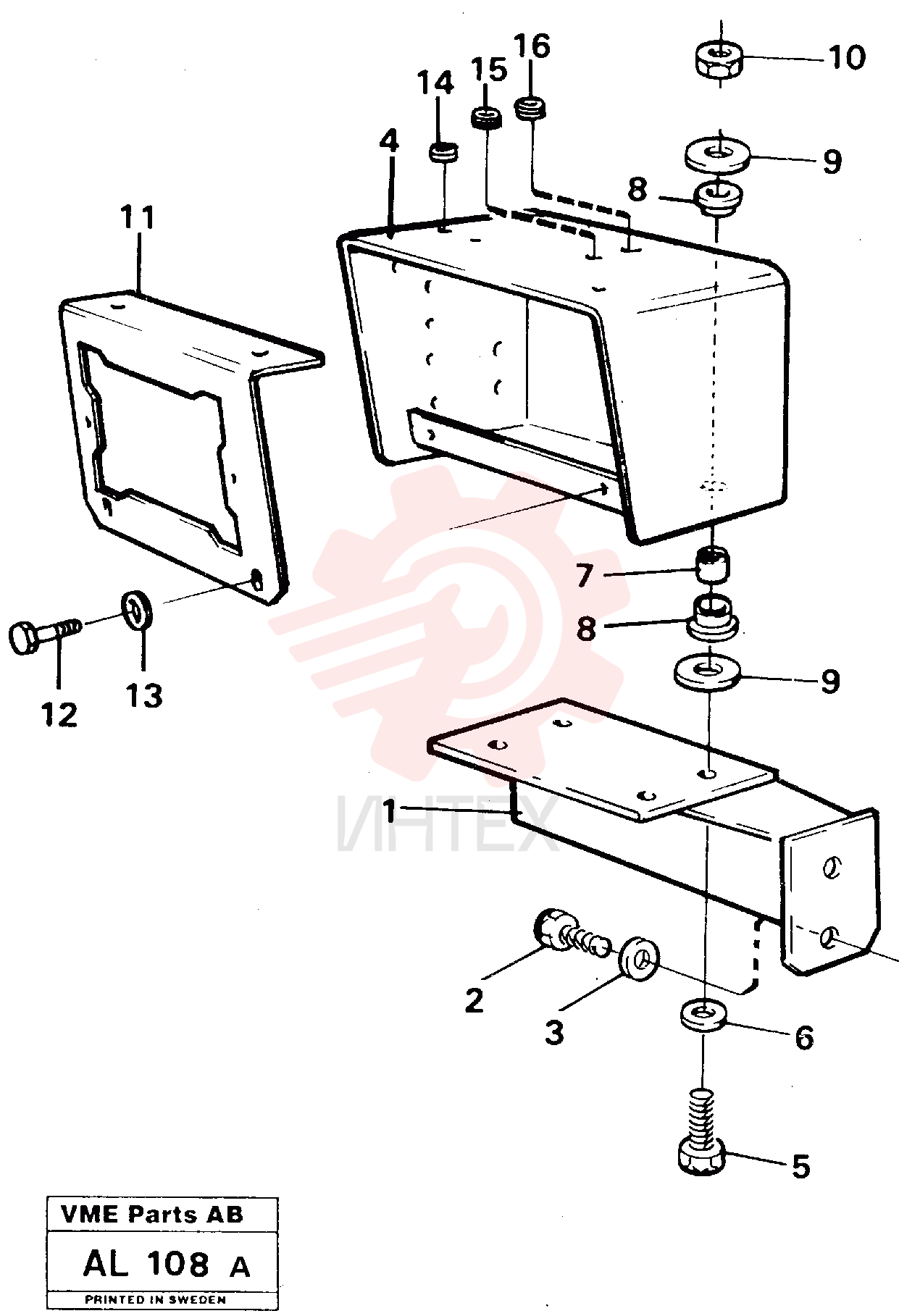 Кронштейн VOE 11090229