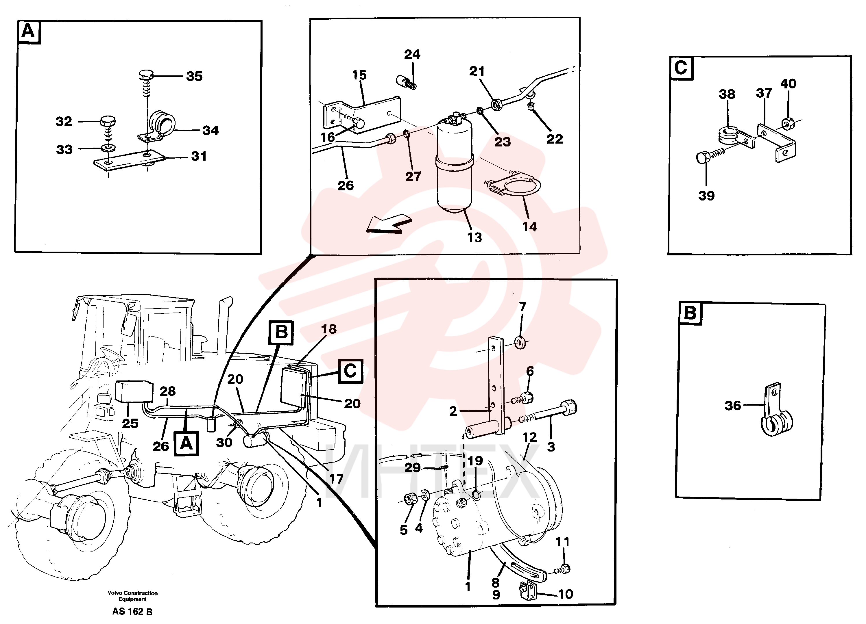 Lock brace VOE 471369