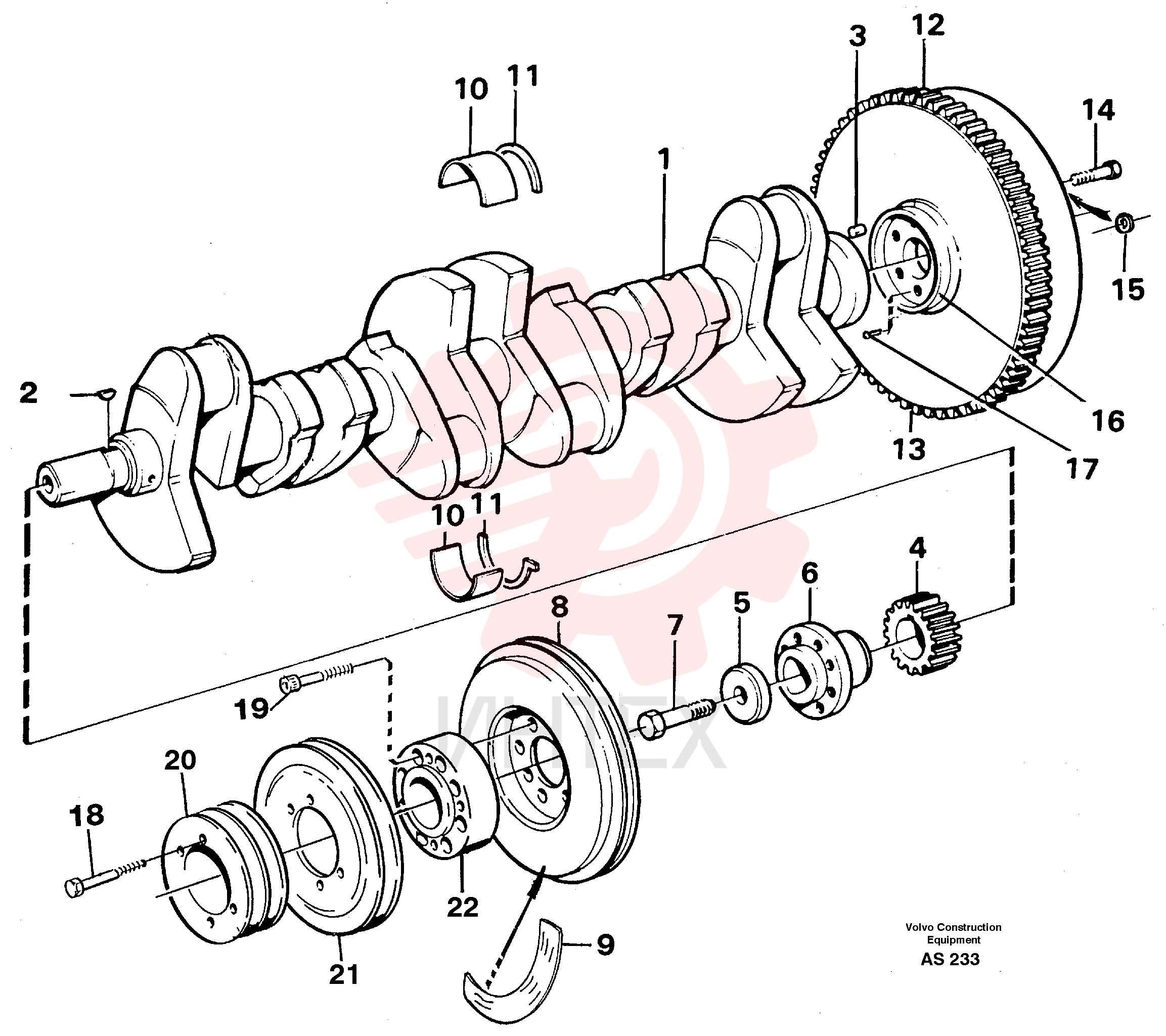 Mn Bearing Kit VOE 271231