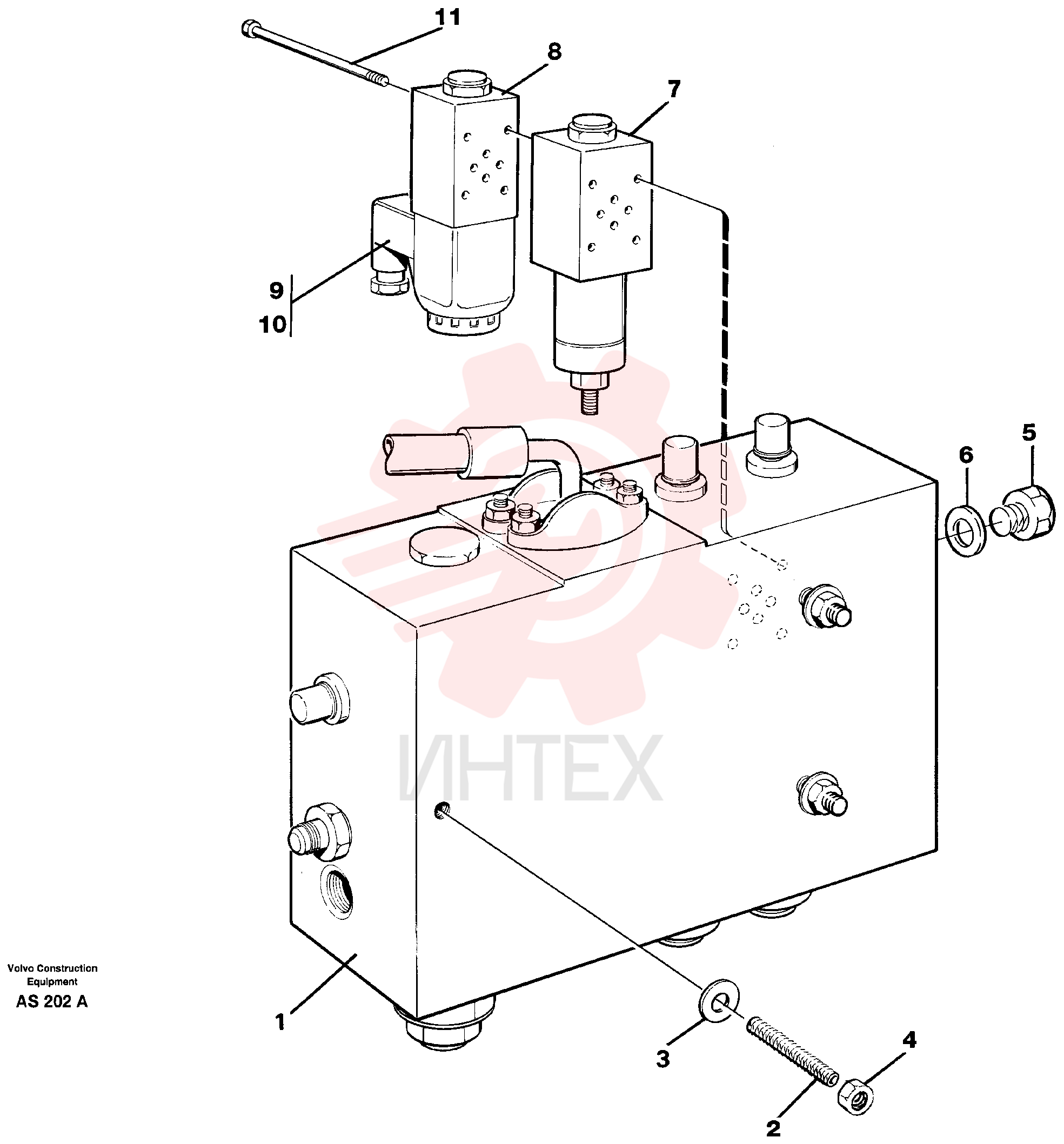Sealing Kit VOE 11994411 (1)