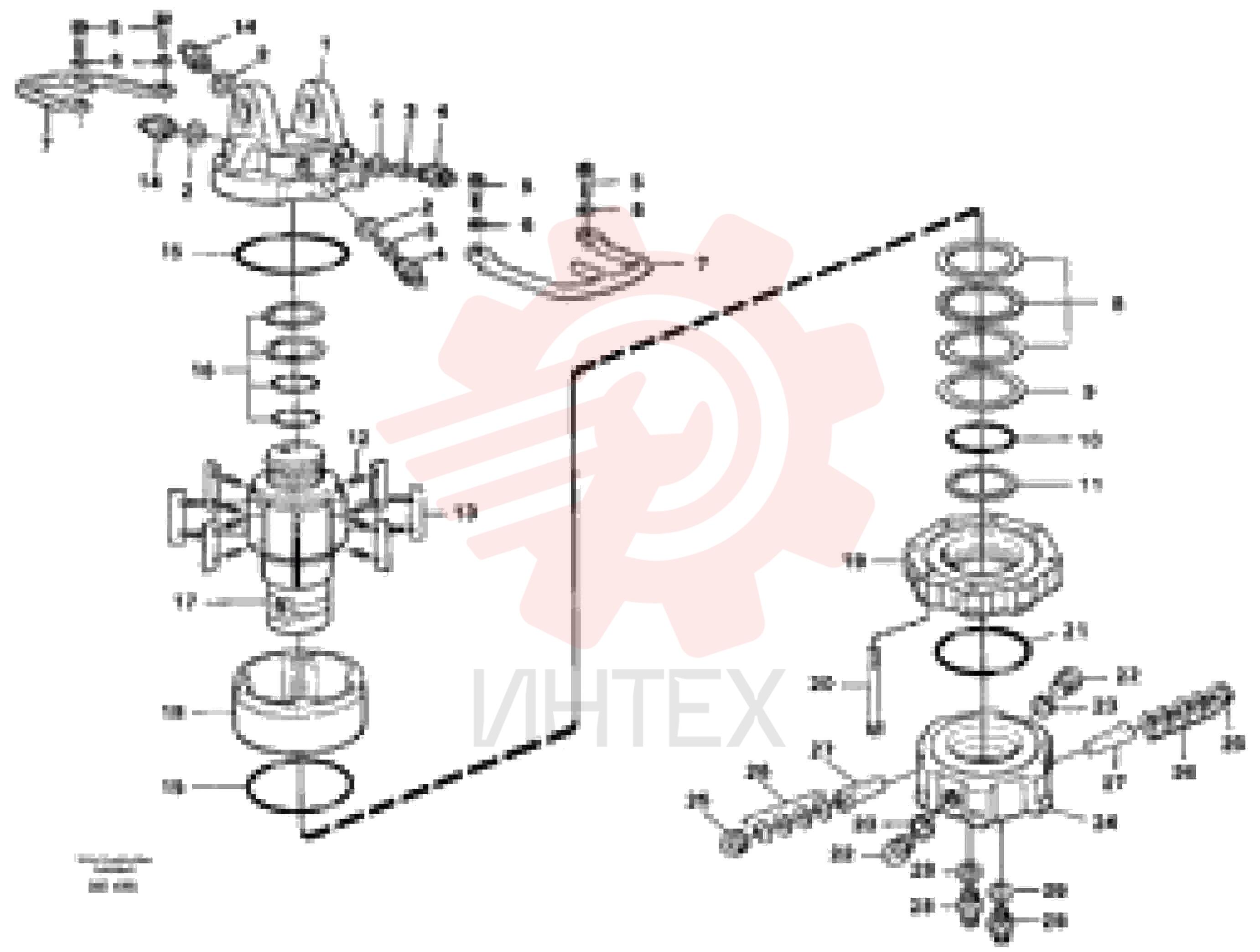 Sealing kit VOE 11991982