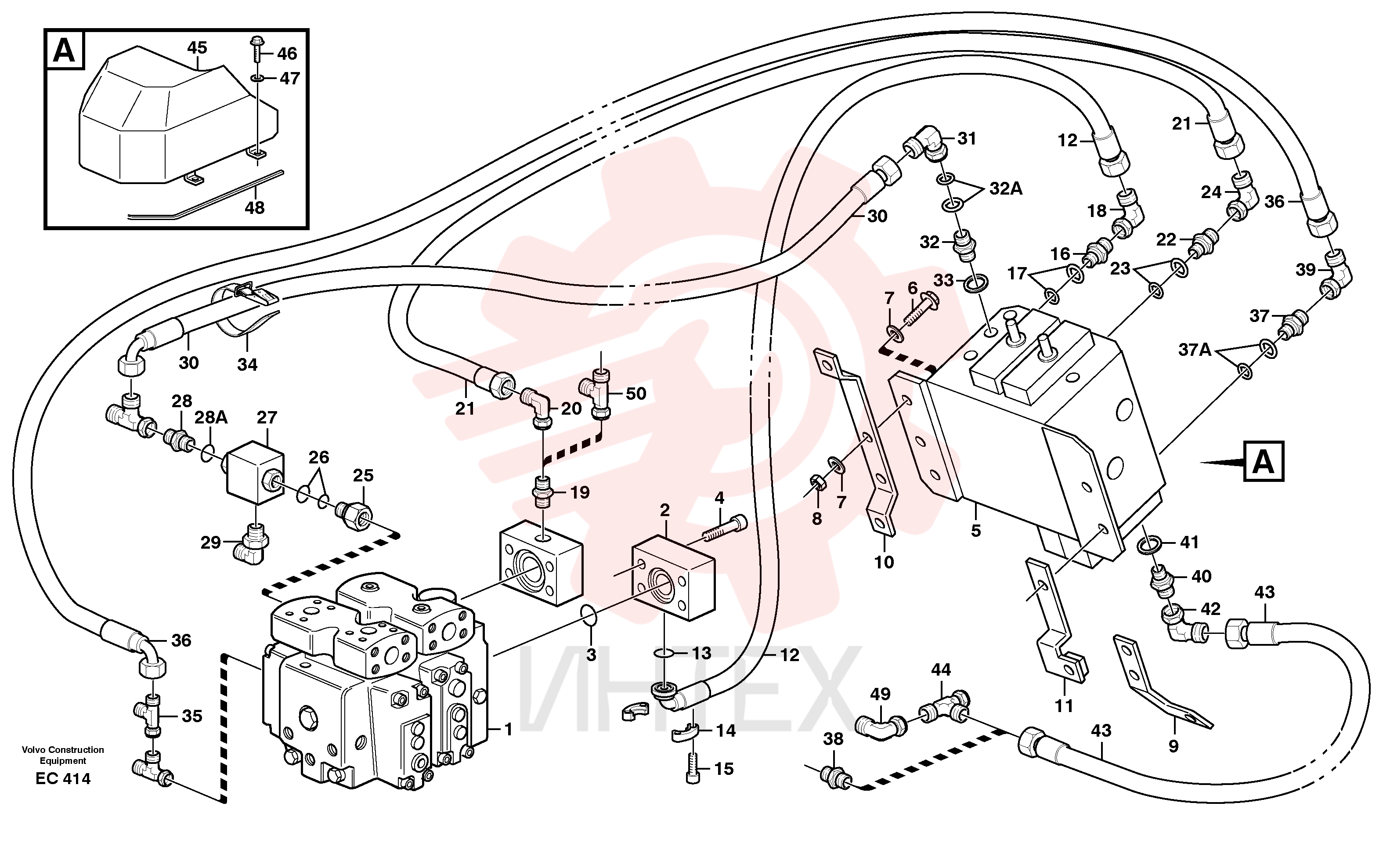 Back-up ring VOE 931219 (2)