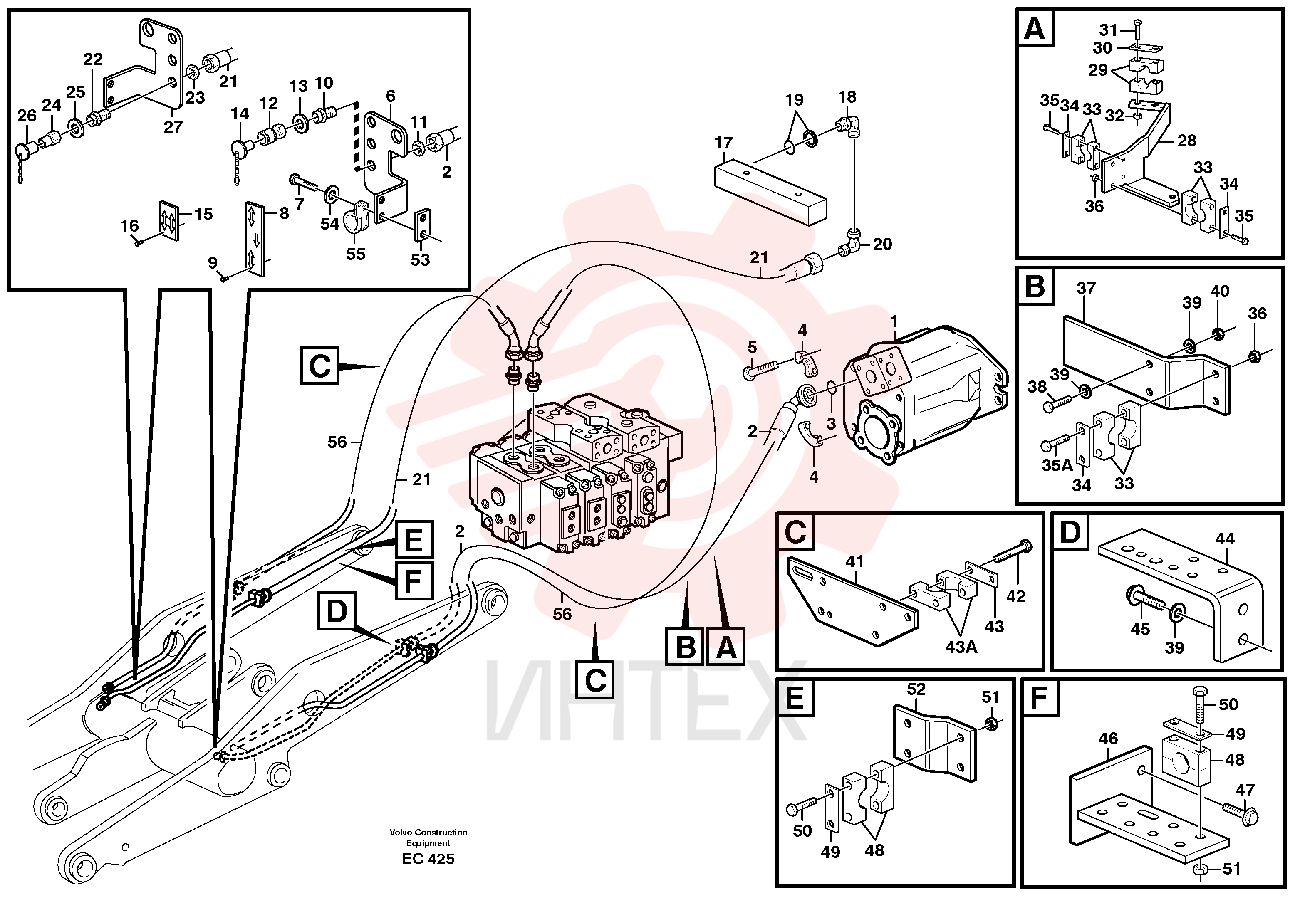Back-up ring VOE 931218