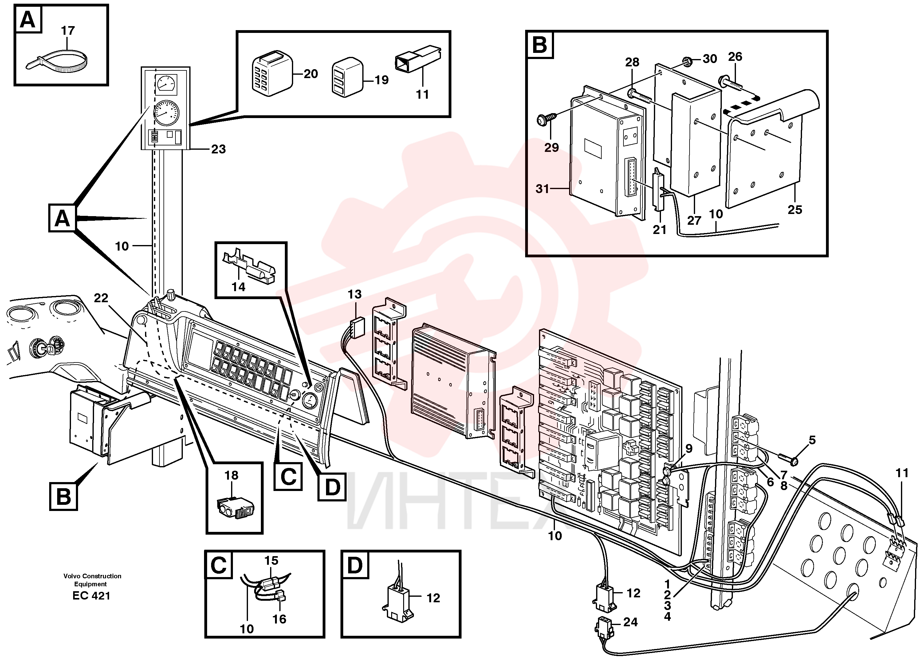 Fuse holder VOE 11039302