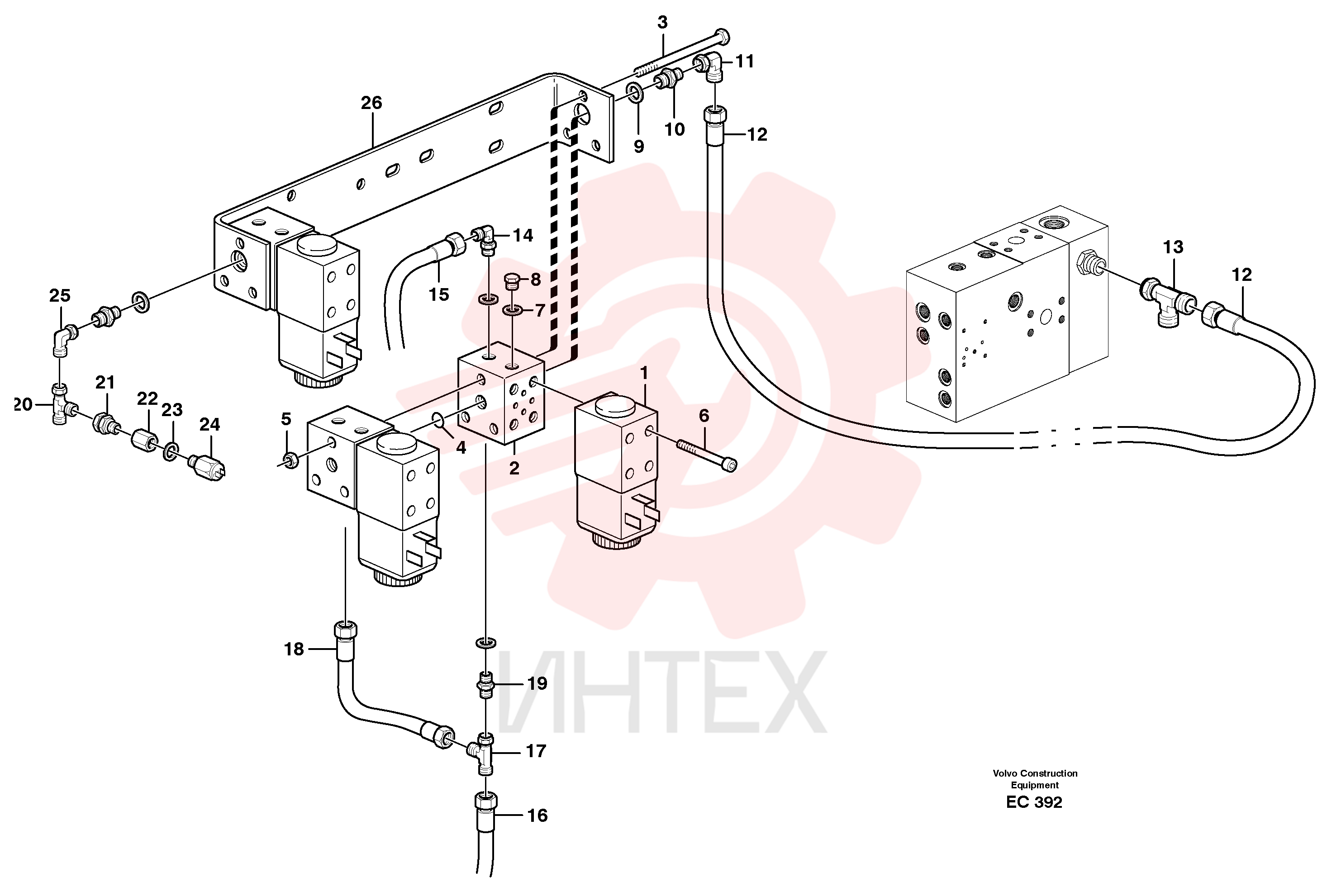 Sealing kit VOE 11993637 (1)