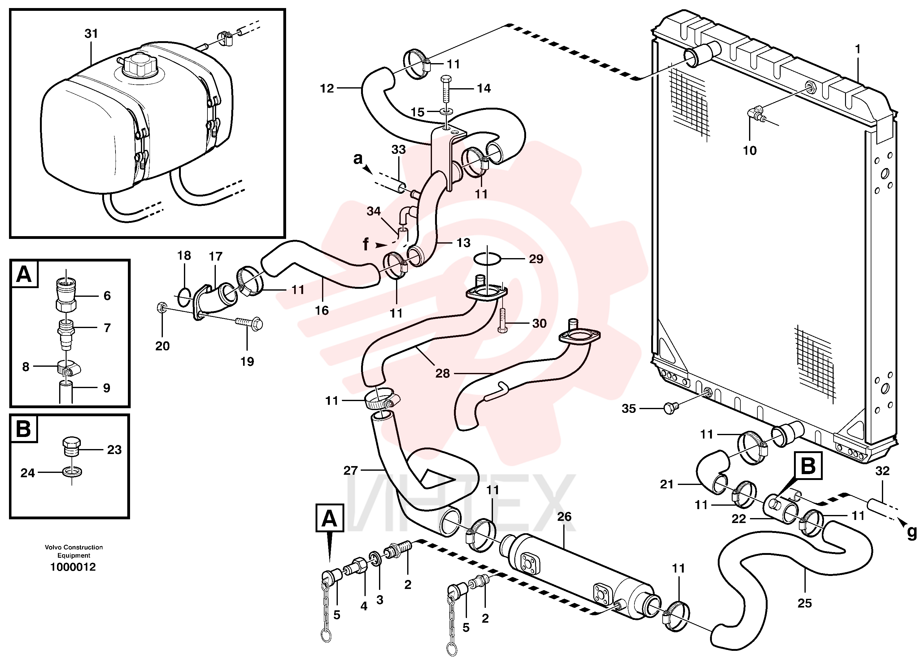 Temperature sensor VOE 11039193