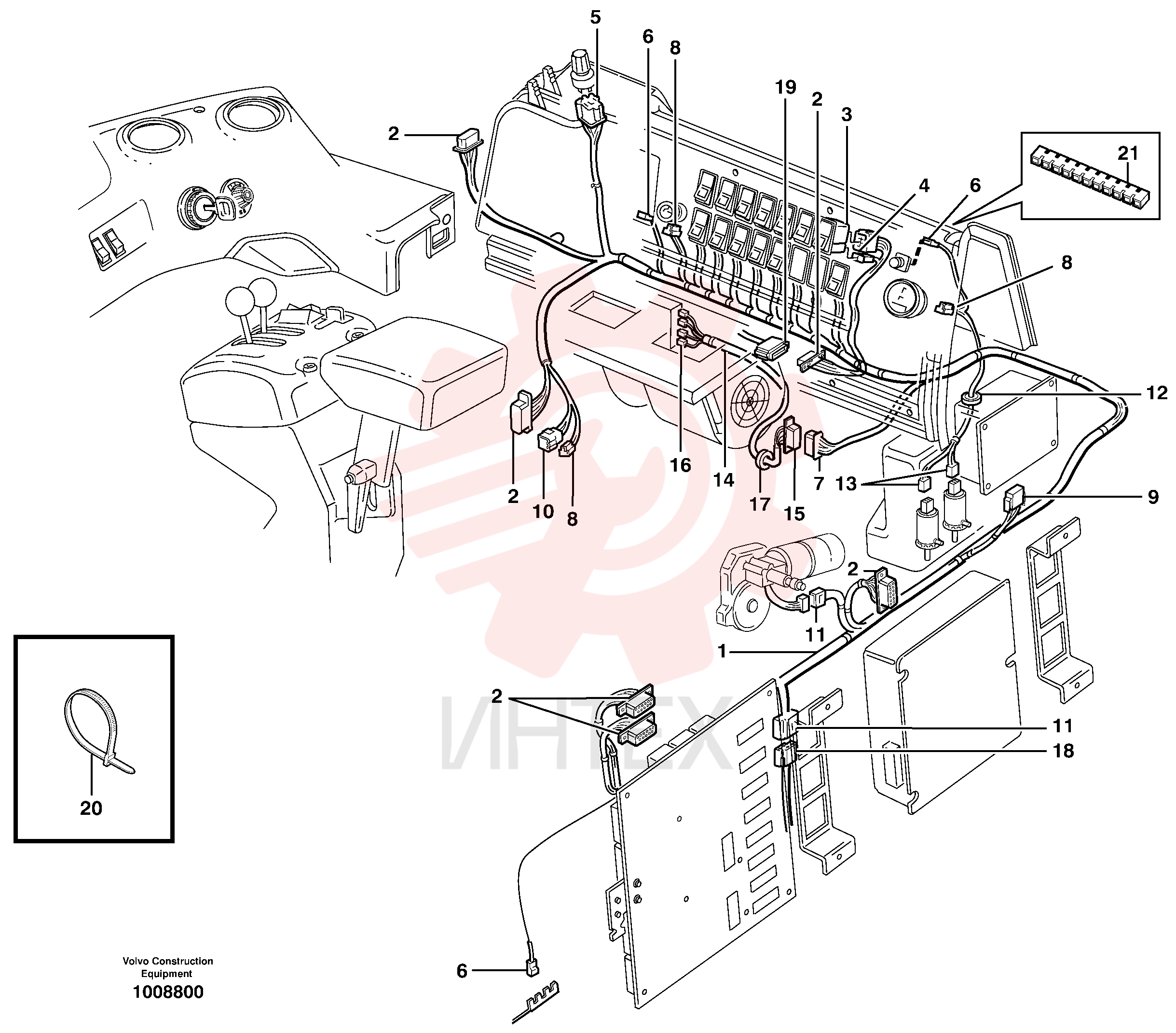 Cable harness