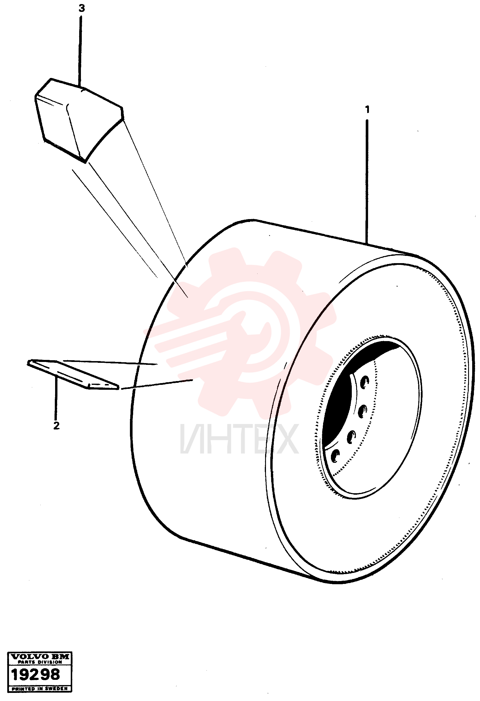 Compaktor wheel