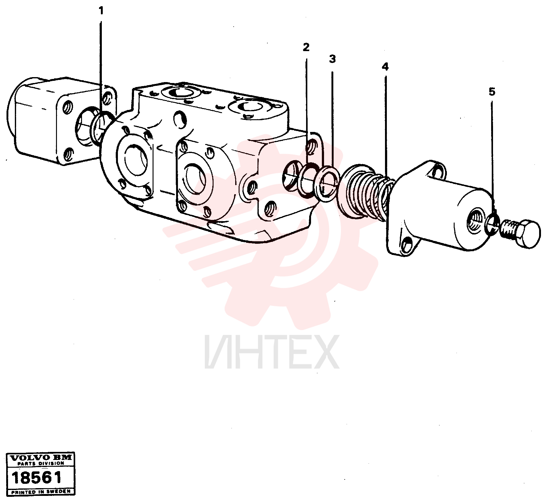 Клапан VOE 4881665
