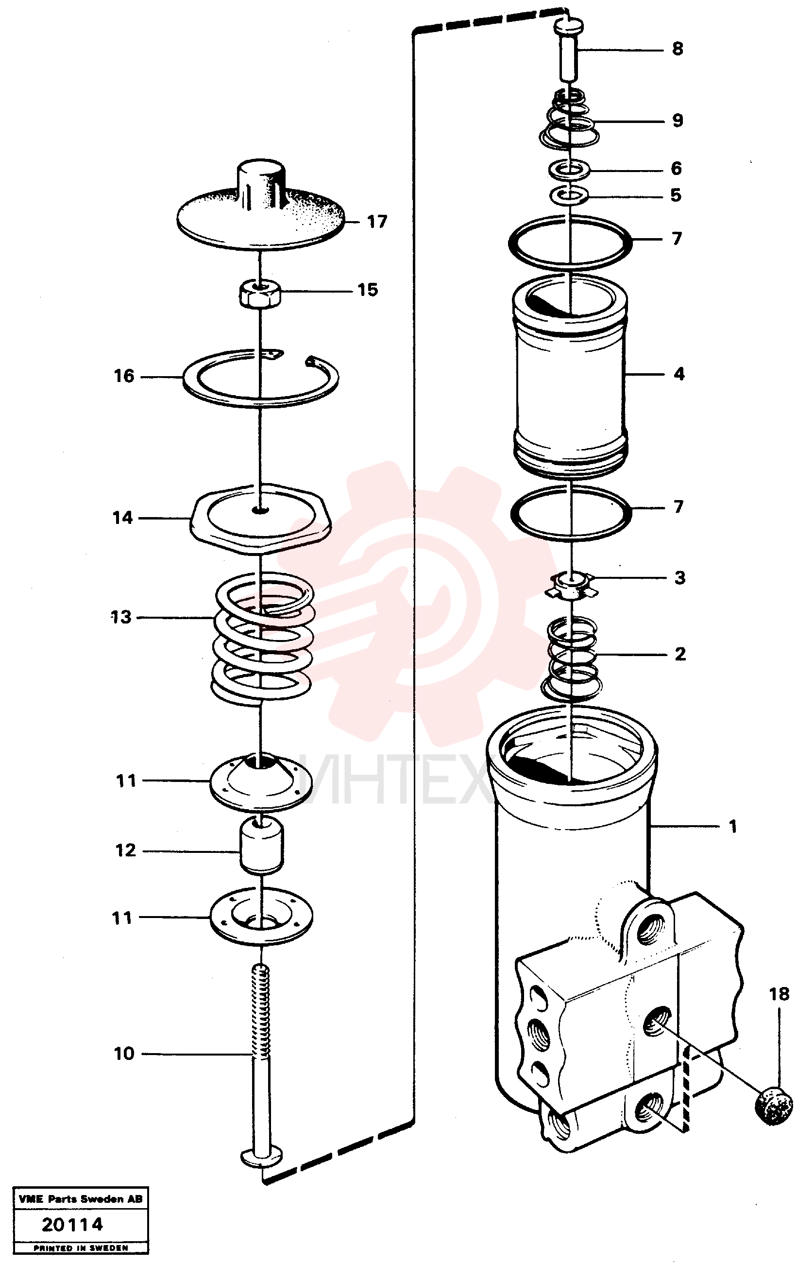 Regulator VOE 1503492