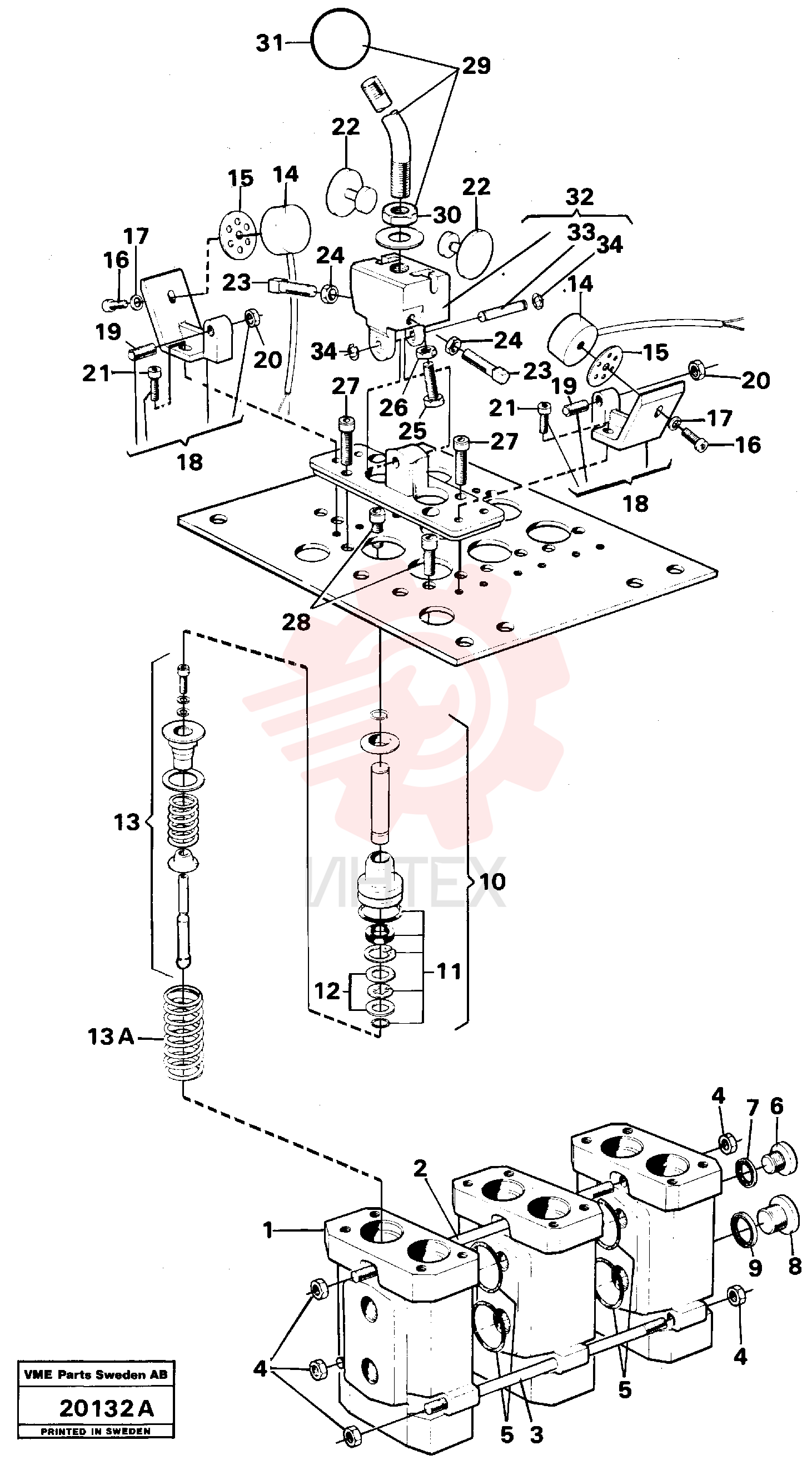 Spacer washer
