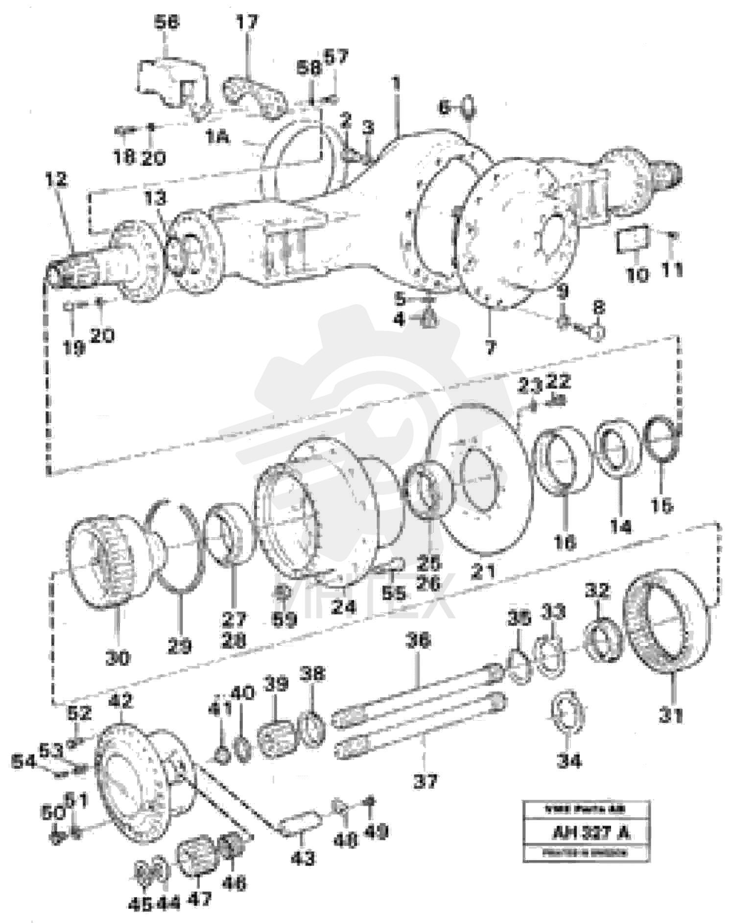 Planetary Axle