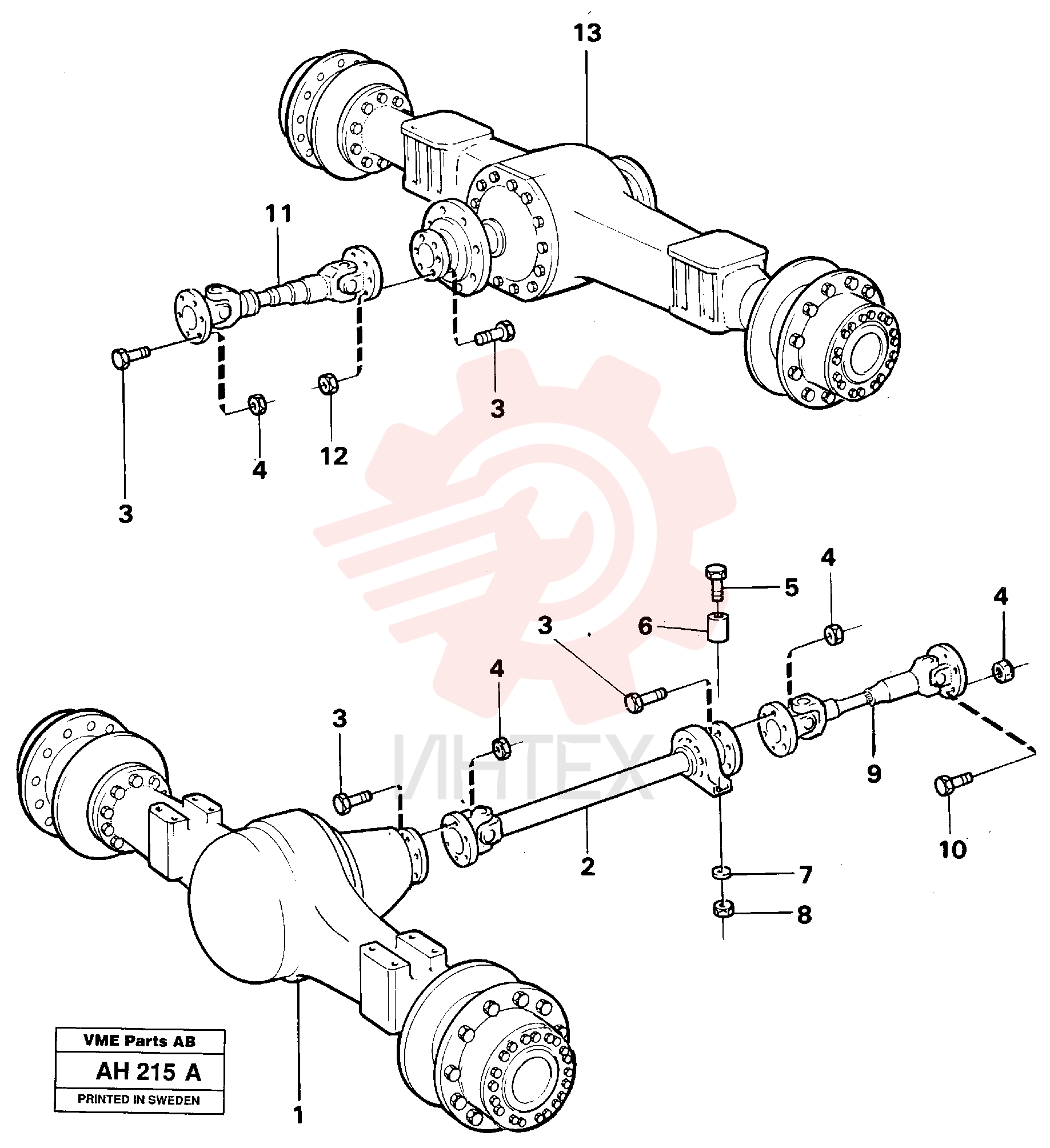 Planetary Axle