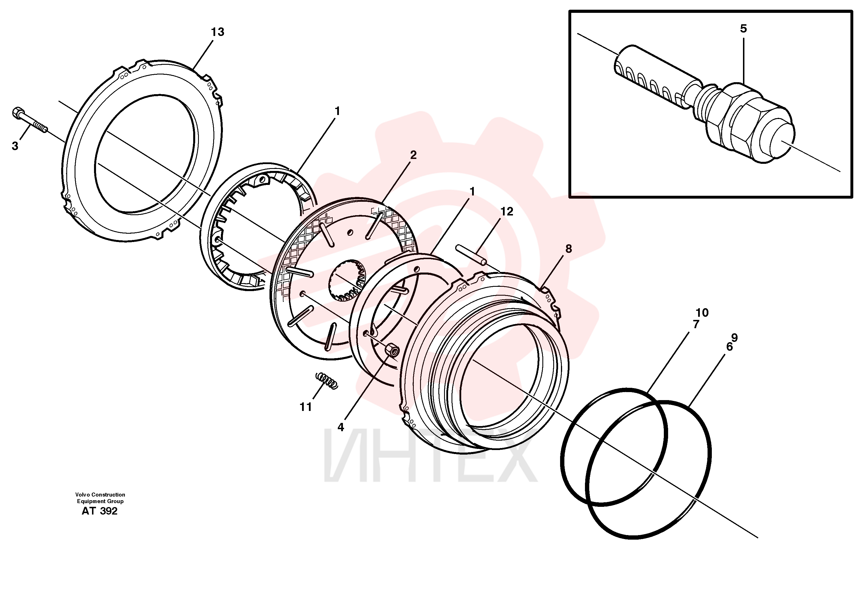 Brake disc kit