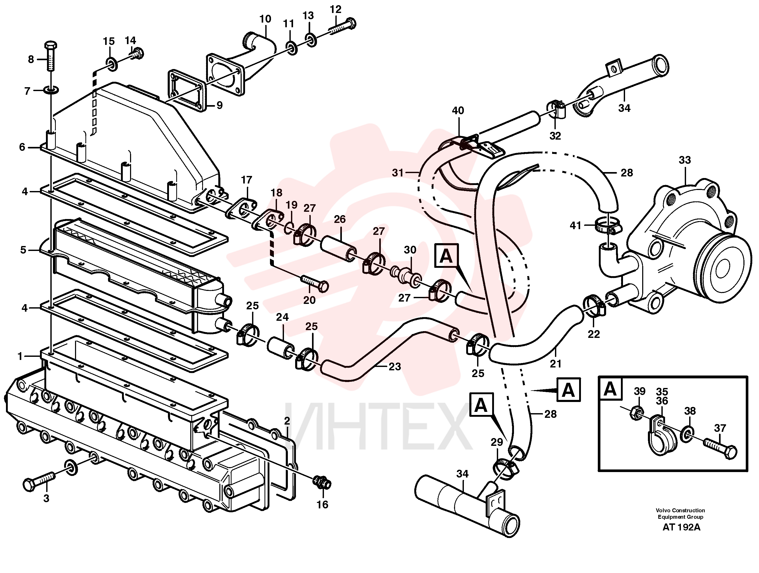 Connecting pipe