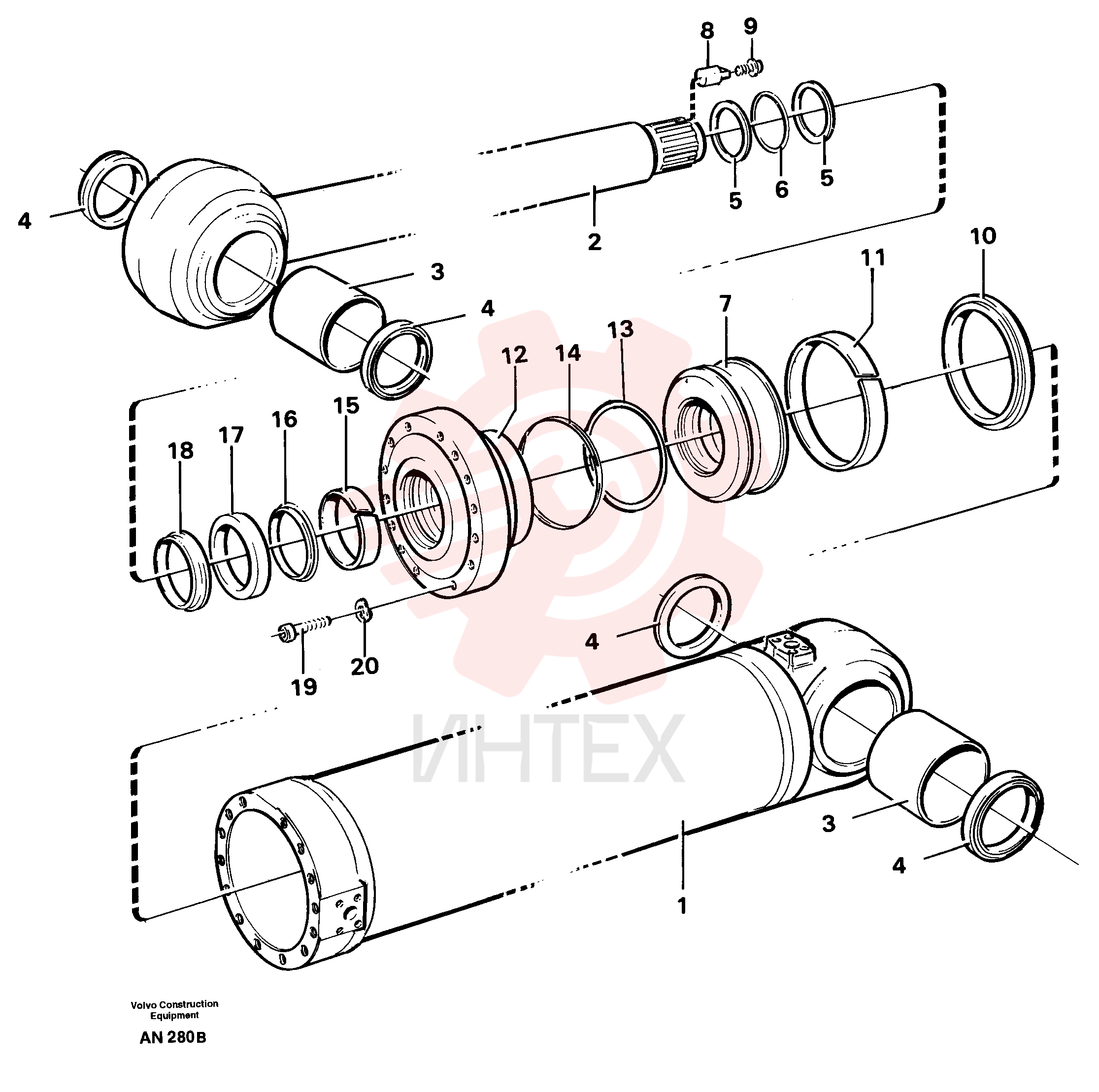 Cylinder tube